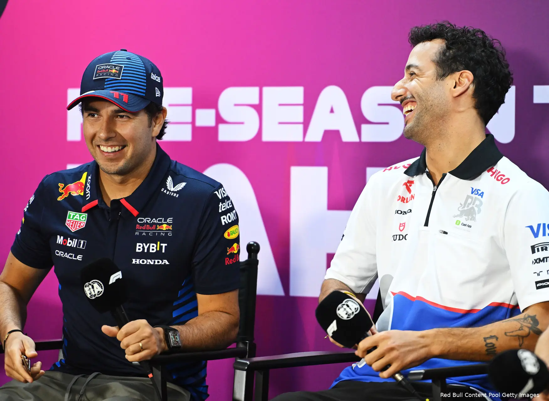 2024 sergio perez daniel ricciardo 1