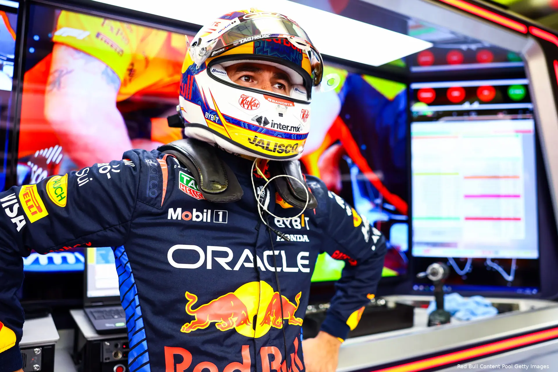 sergio perez rb20 bahrein wintertestdagen