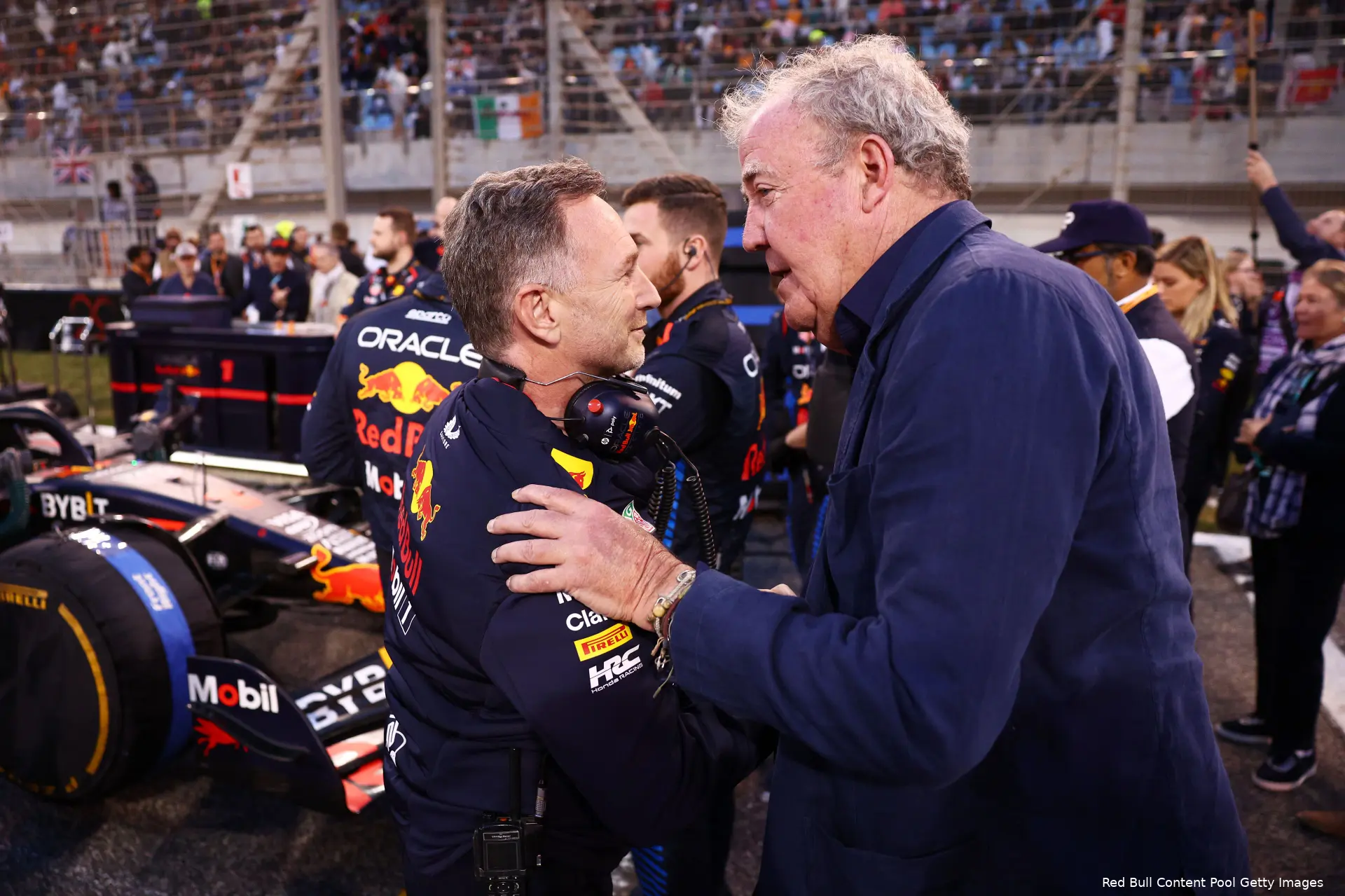 christian horner jeremy clarkson bahrein gp 2024