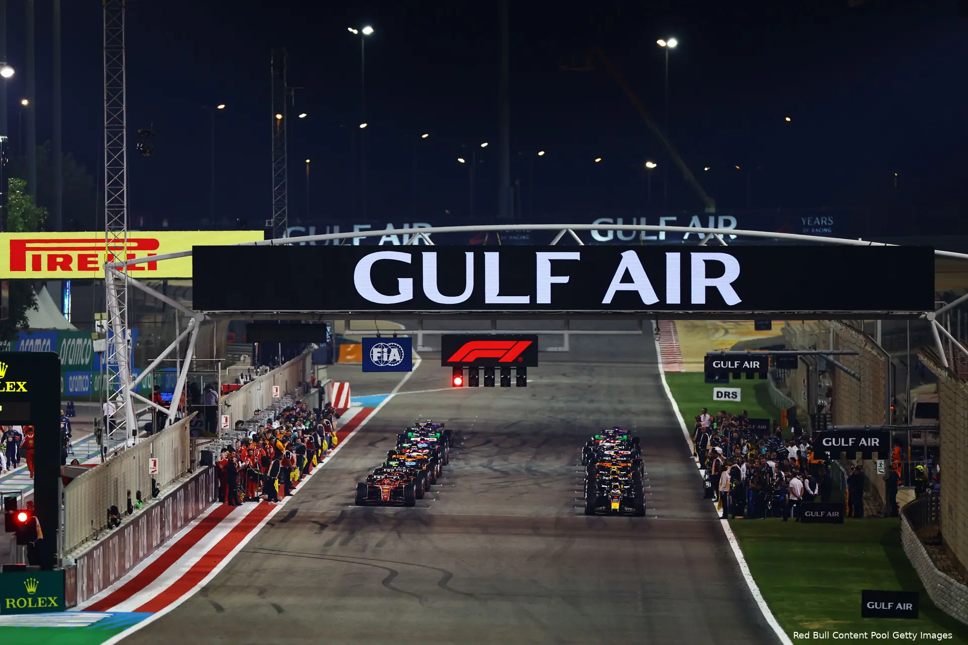 start grid bahrein gp 2024