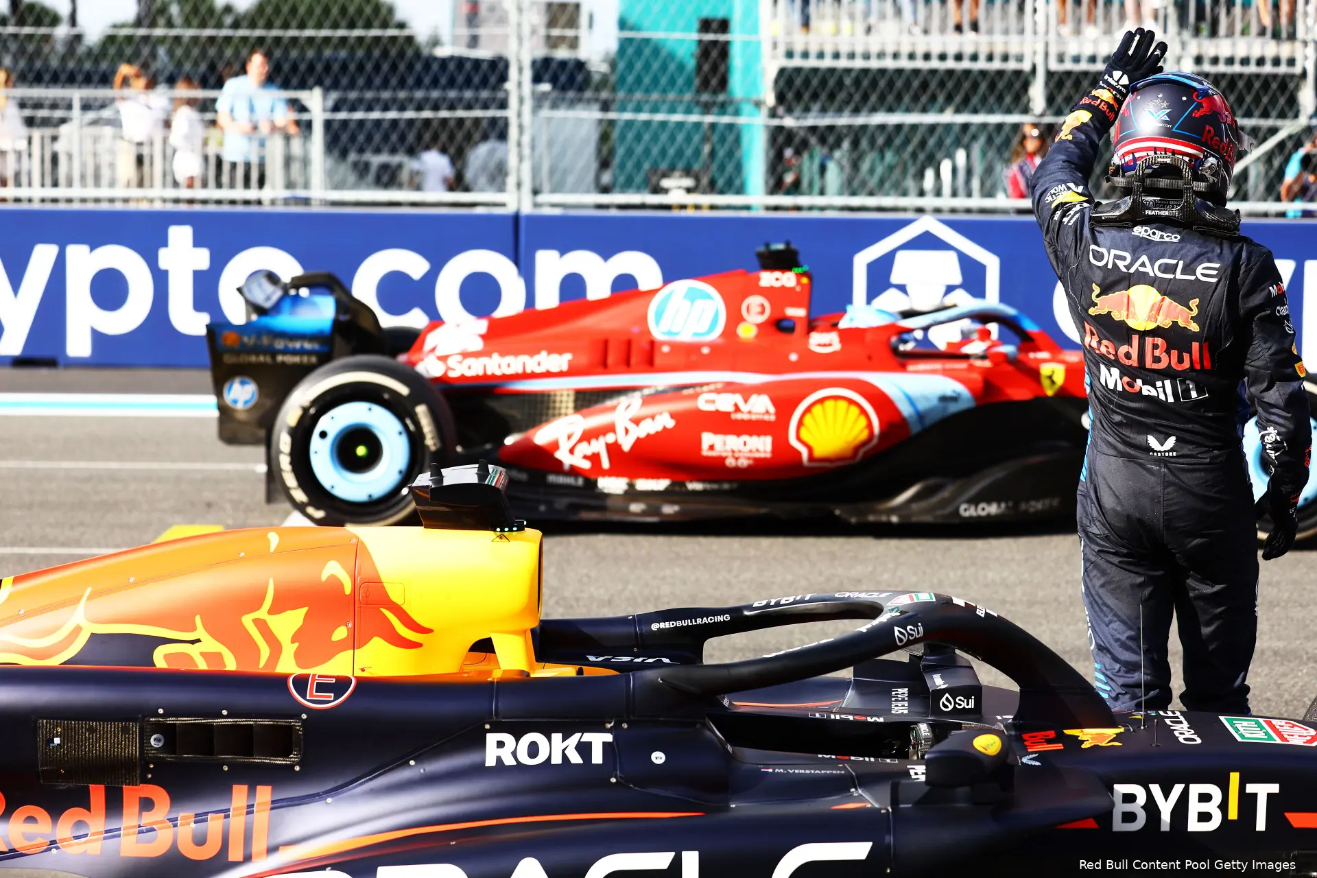 max verstappen miami 2024 red bull ferrari
