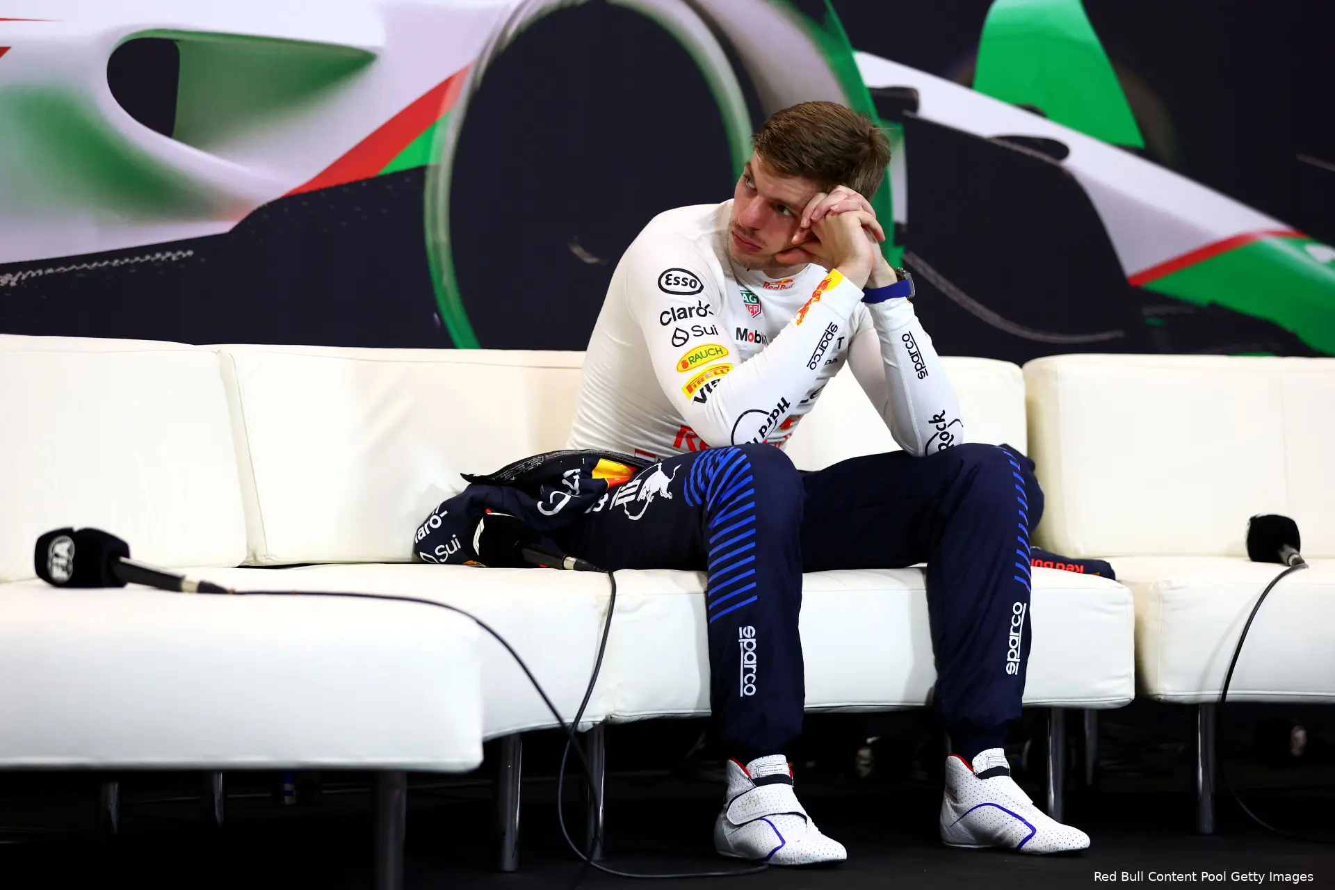 max verstappen persconferentie imola moe bored saai gesloopt 1