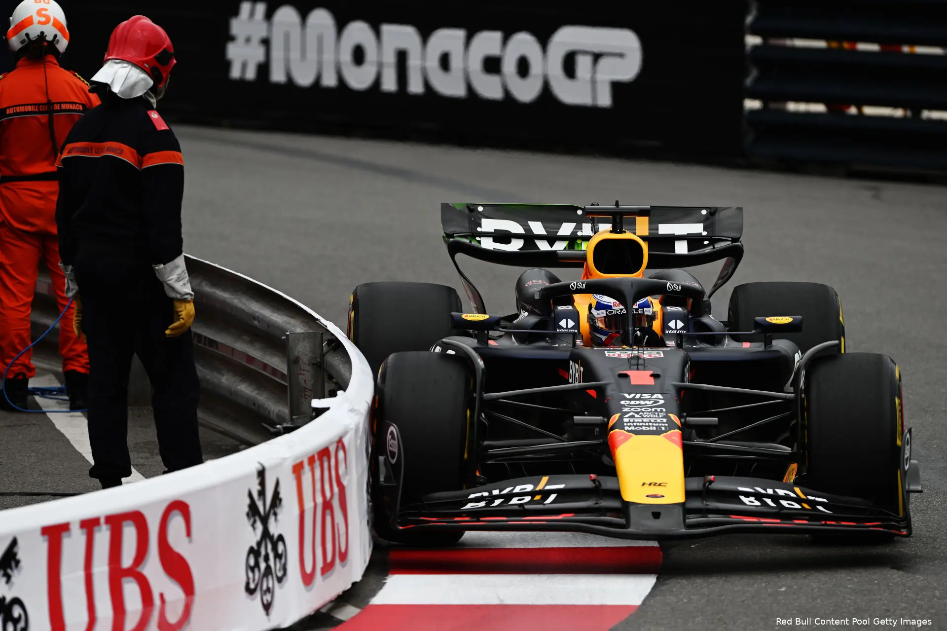 max verstappen red bull racing rb20 monaco 2024 1 muur 23