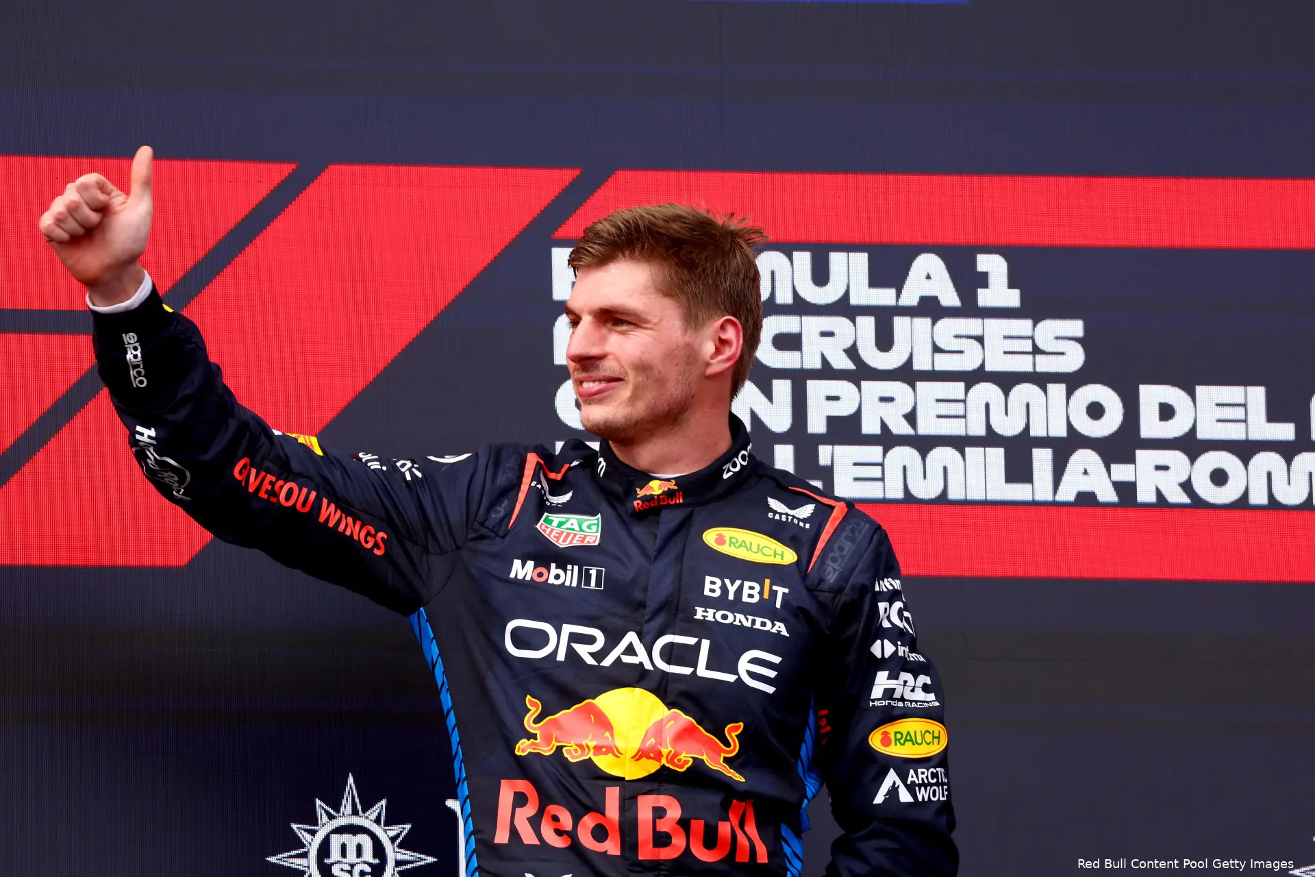 max verstappen win imola 2024 duim