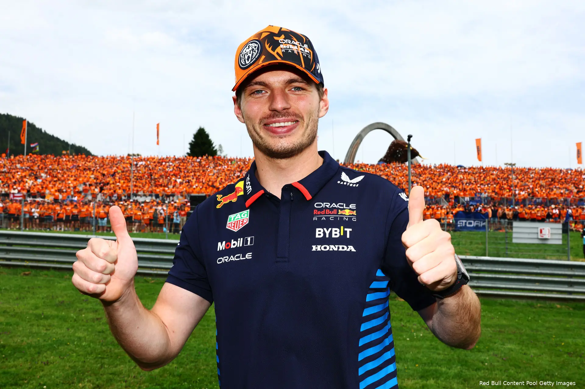 max verstappen oostenrijk fans rijdersparade
