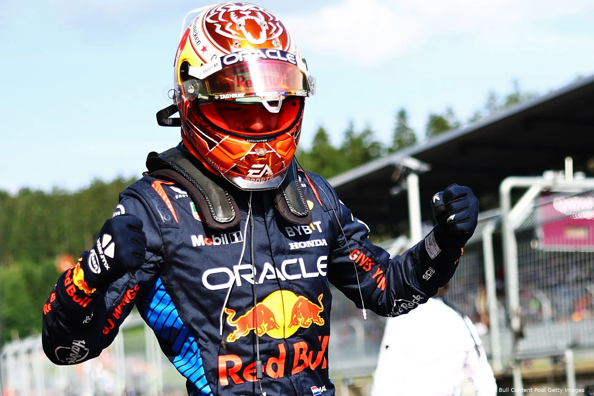 max verstappen red bull racing oostenrijk zaterdag kwalificatie 2024 14