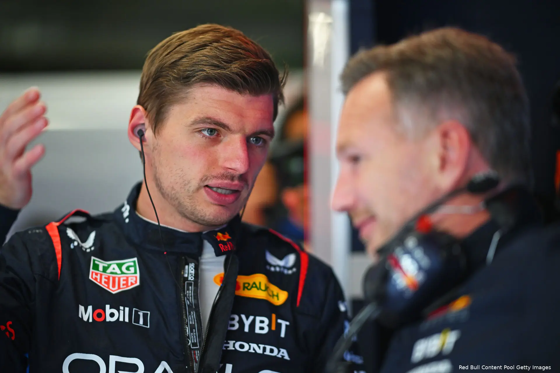 max verstappen spanje racedag redbull christian horner