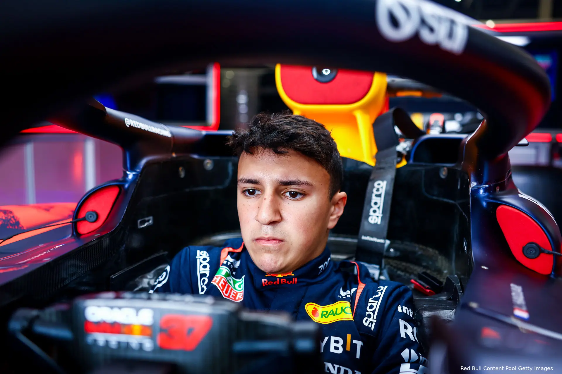 isack hadjar red bull racing groot brittannie vrijdag 2024 7