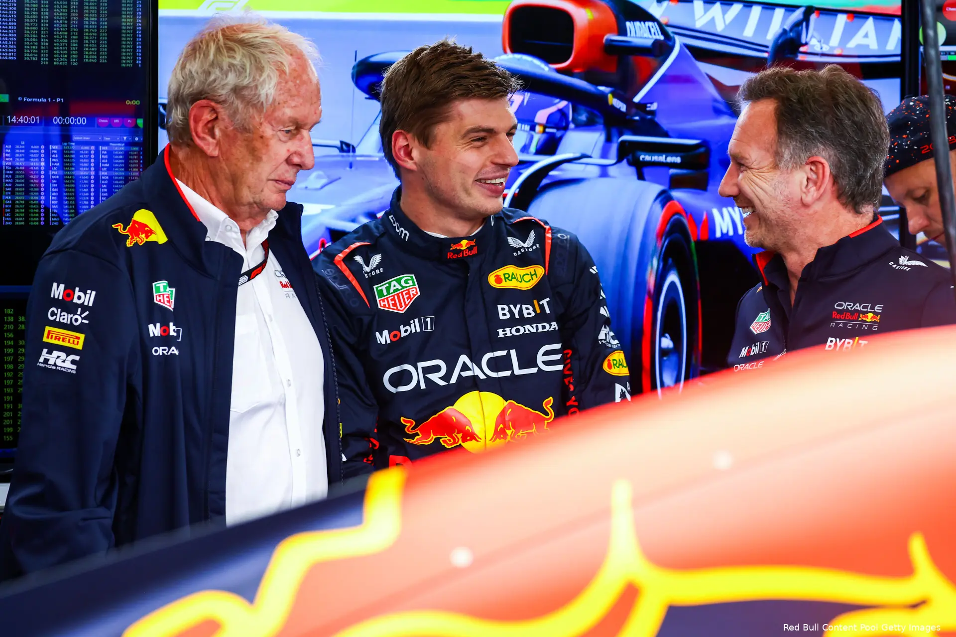 max verstappen helmut marko christian horner 2024 belgie vrijdag