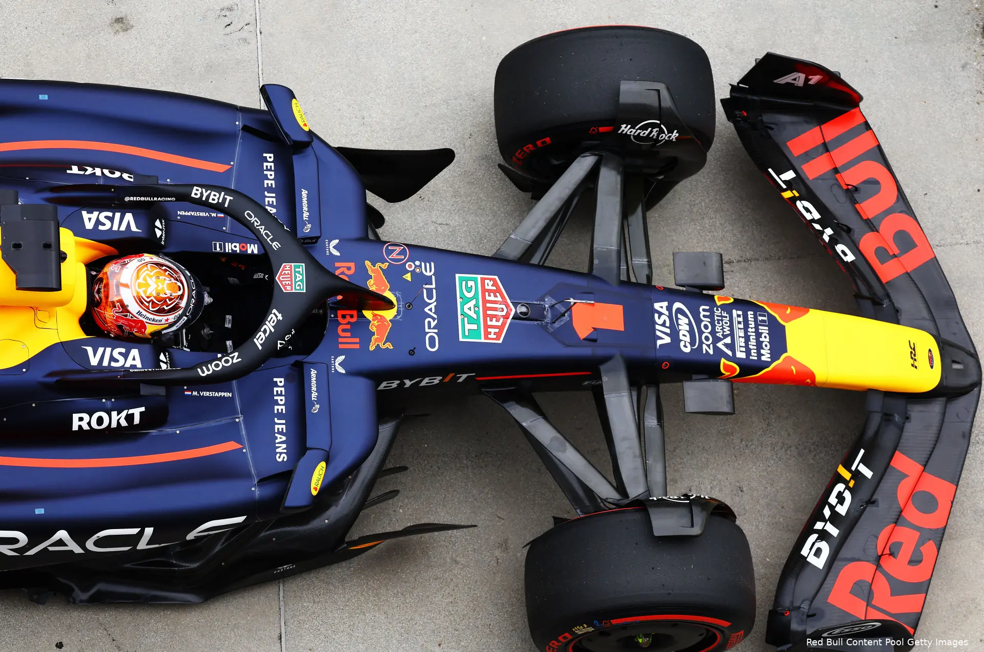Verstappen kwam er in Q1 al achter dat er niet veel meer in zijn RB20 zat.