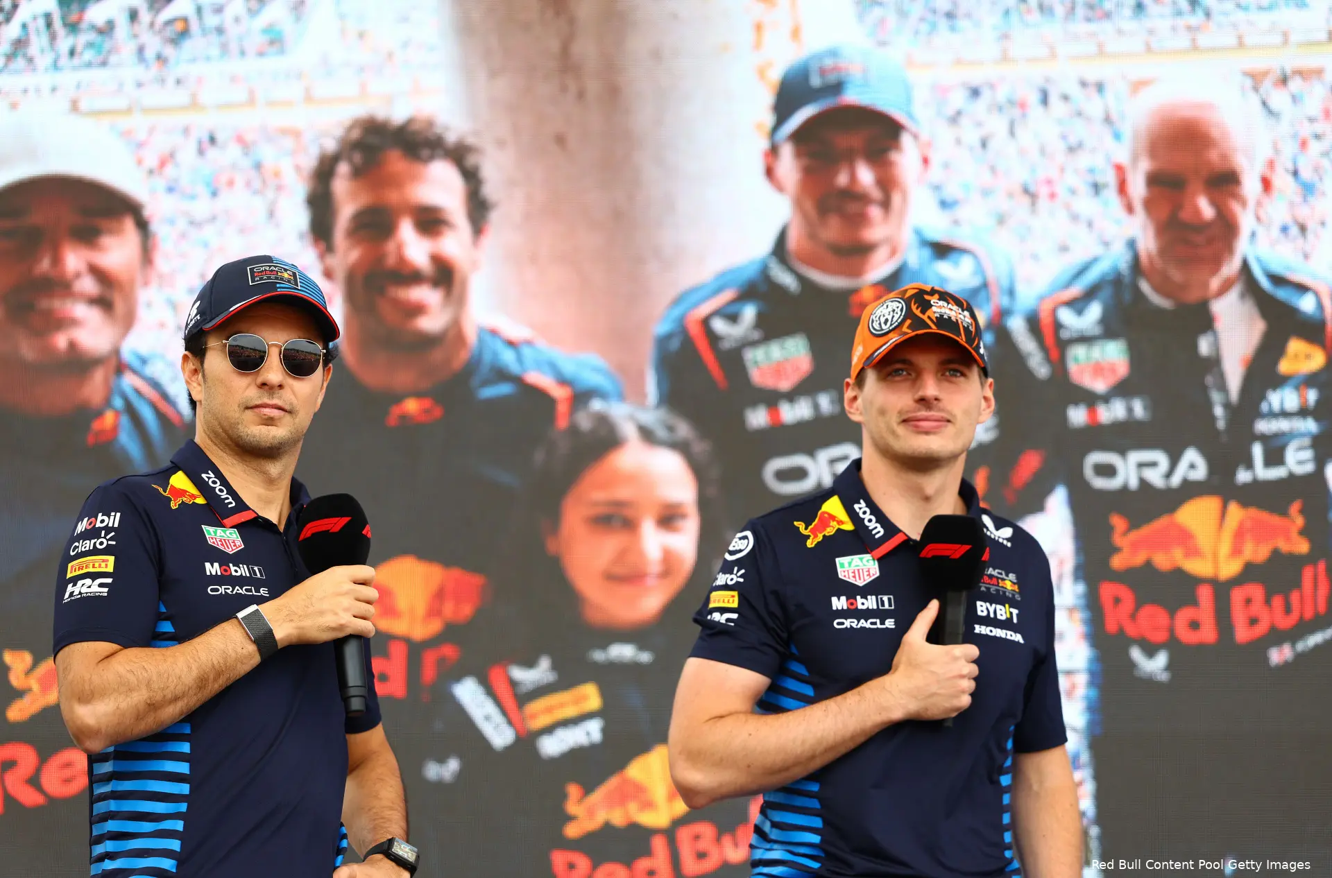 sergio perez max verstappen red bull racing hongarije zaterdag 2024