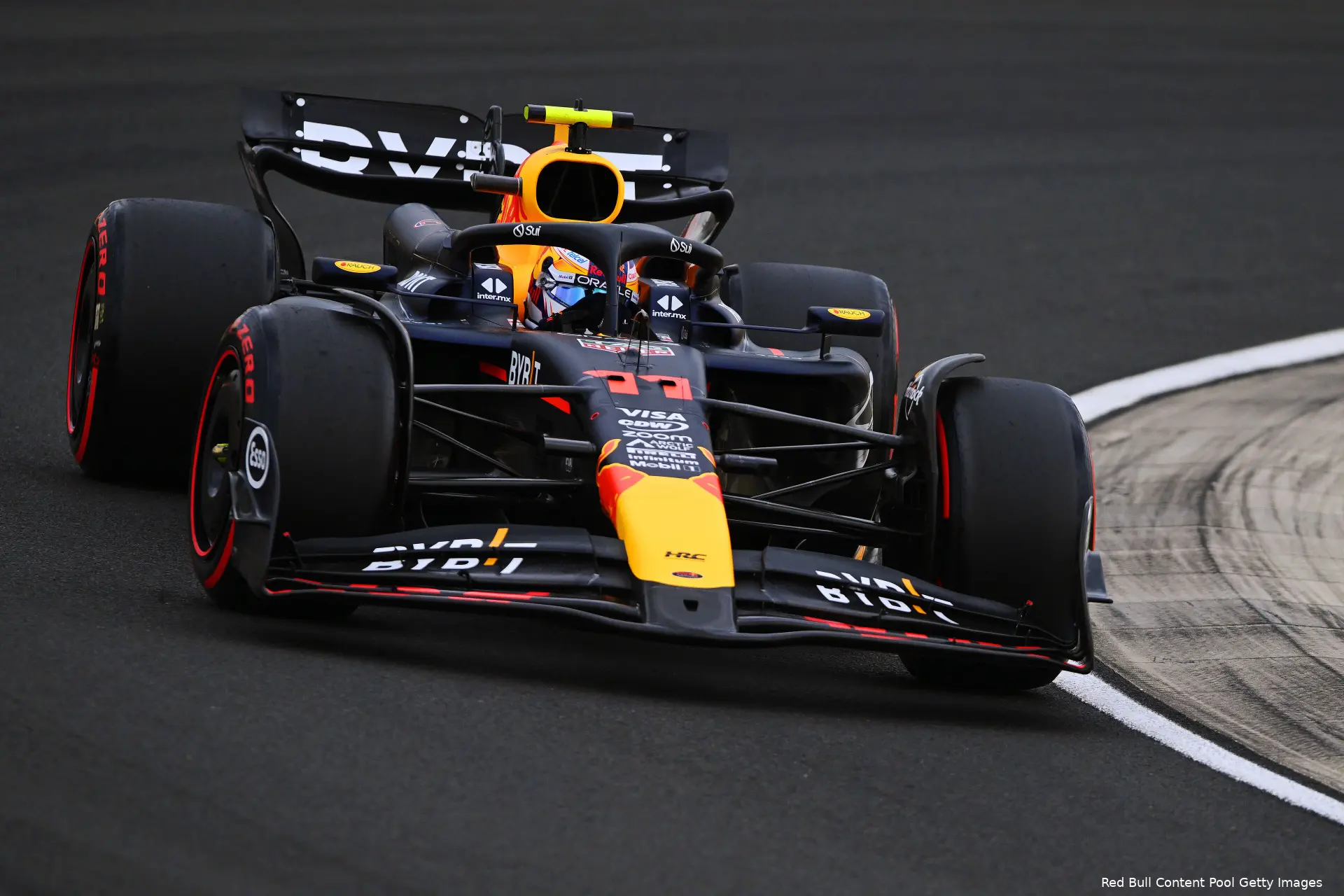 sergio perez red bull racing hongarije zaterdag 2024 5