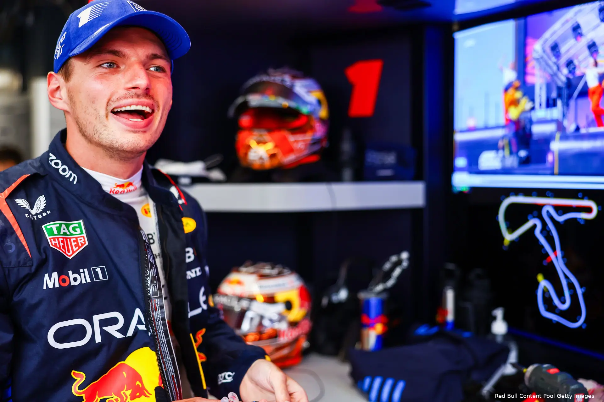 max verstappen petje nederland zandvoort 1 lach blij