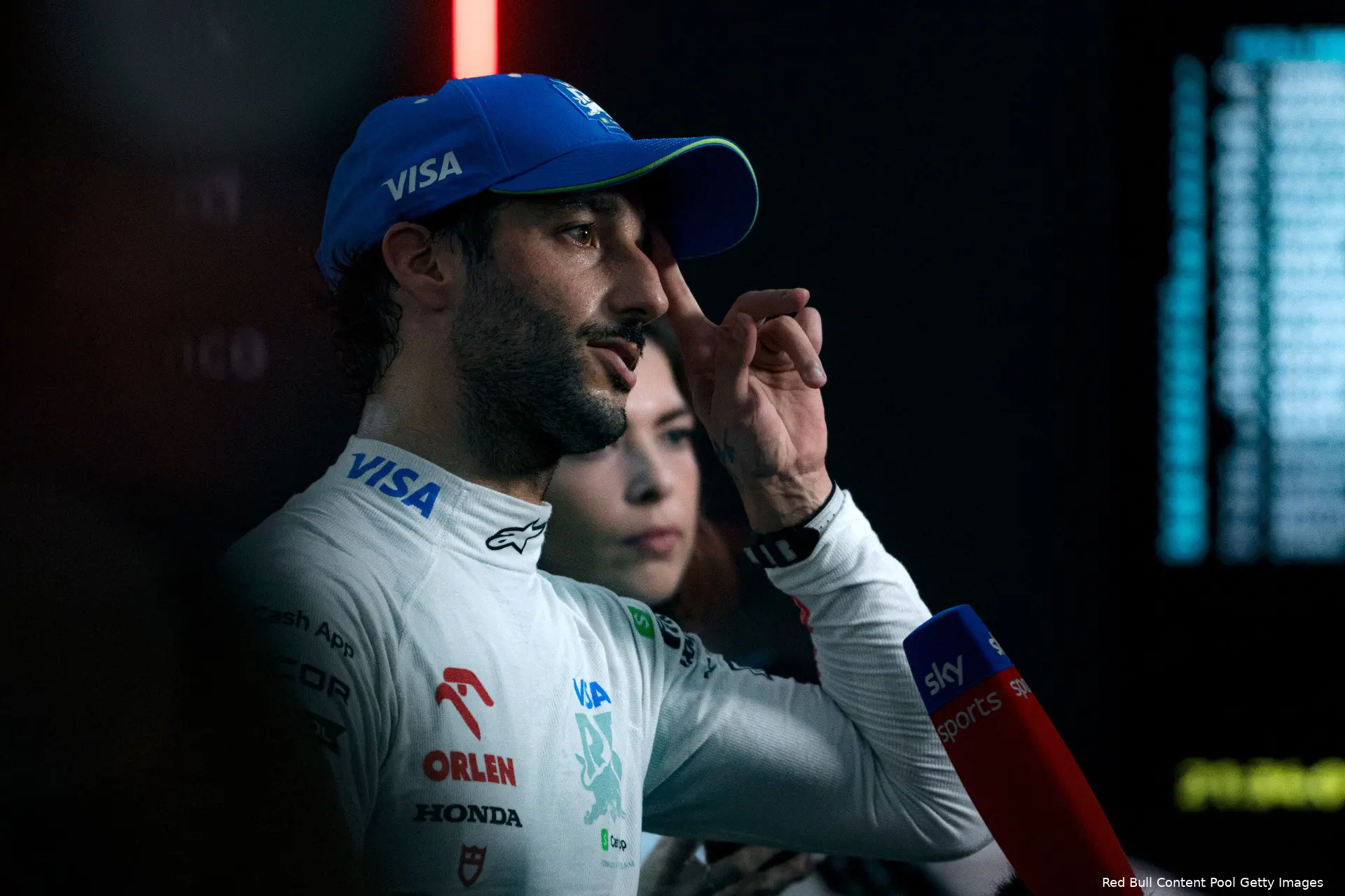 daniel ricciardo kwalifcatie zaterdag singapore visa cash app rb