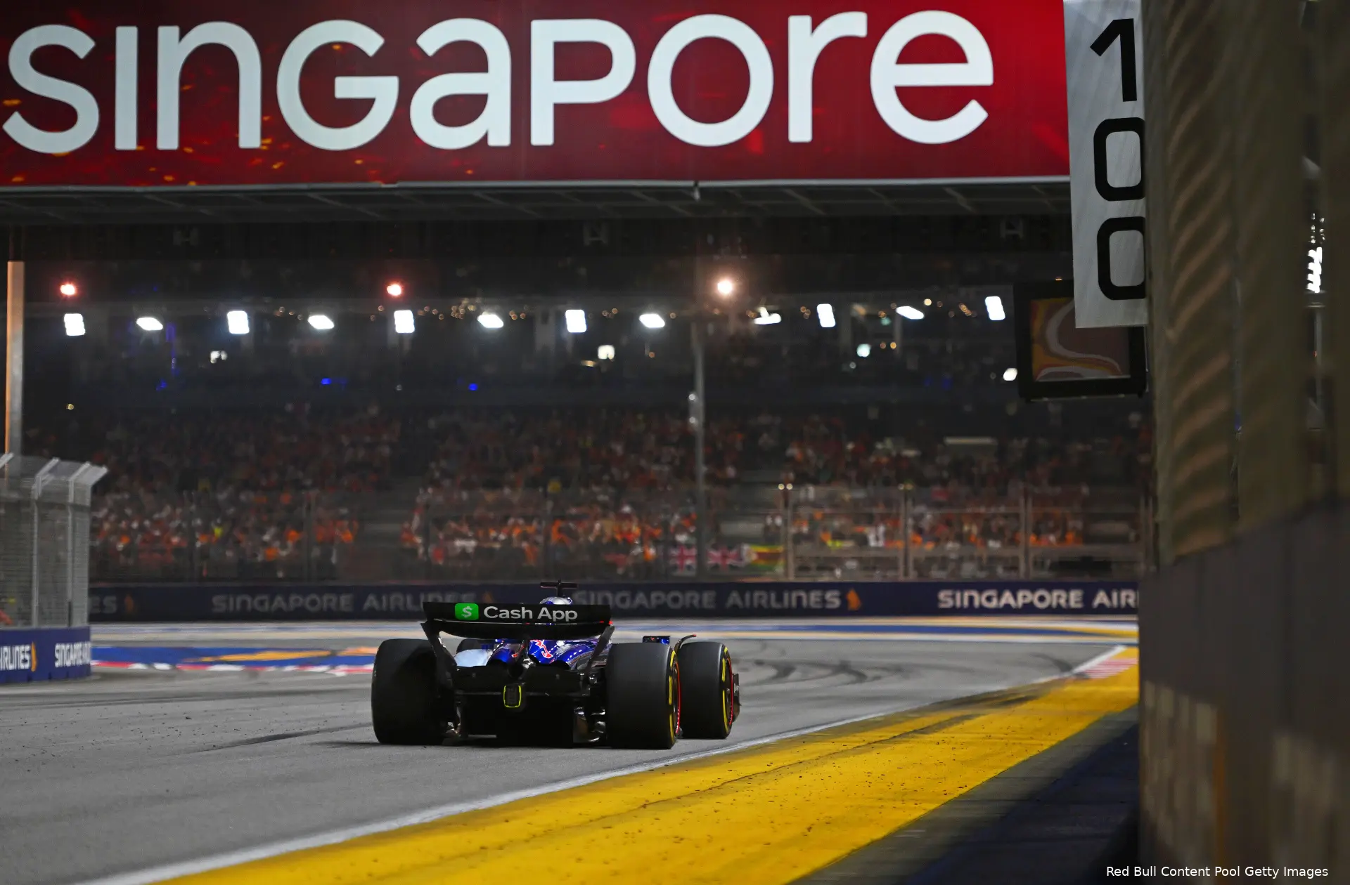 daniel ricciardo race singapore zondag visa cash app rb