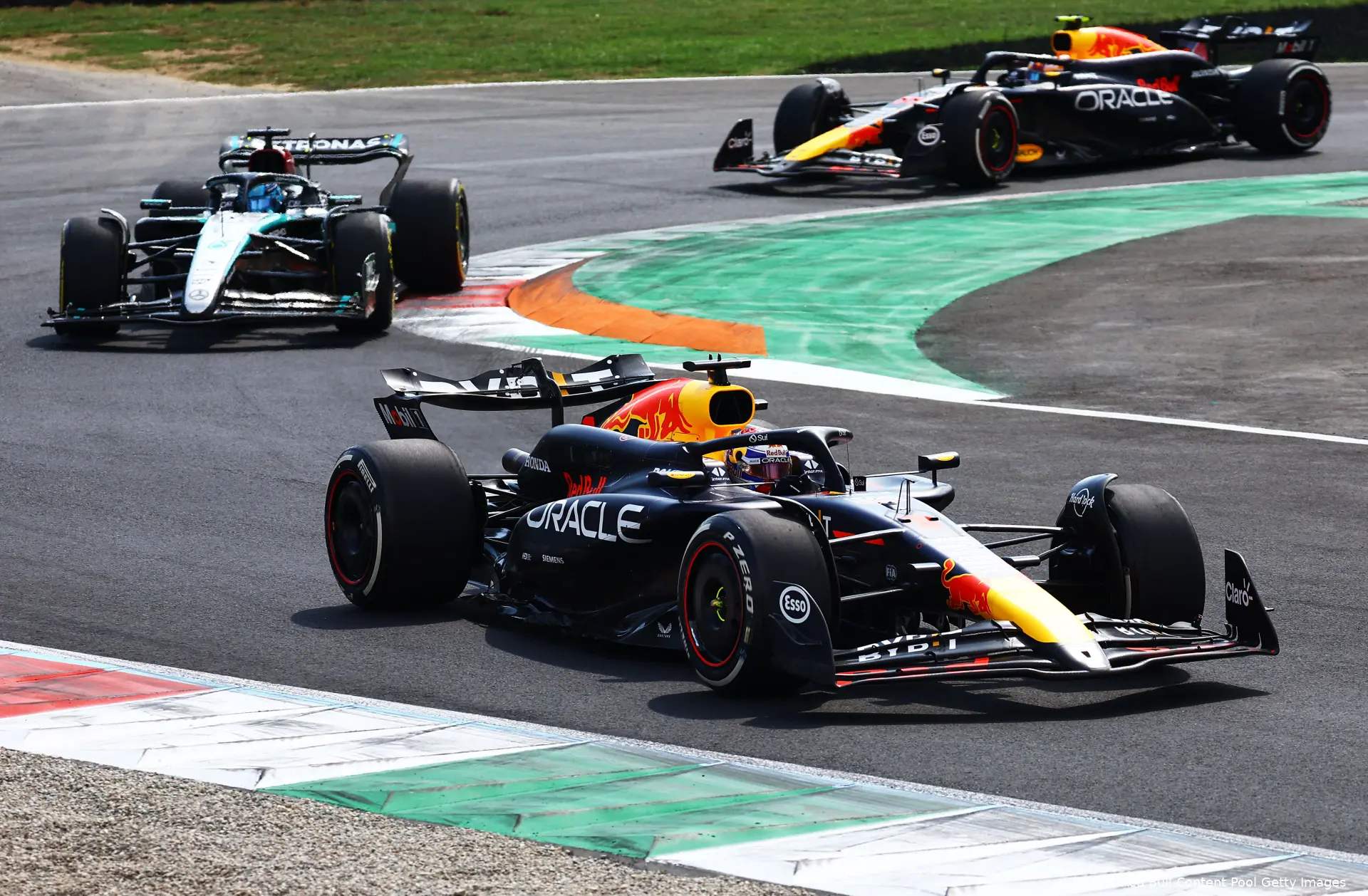 monza italie zondag sergio perez max verstappen george russell