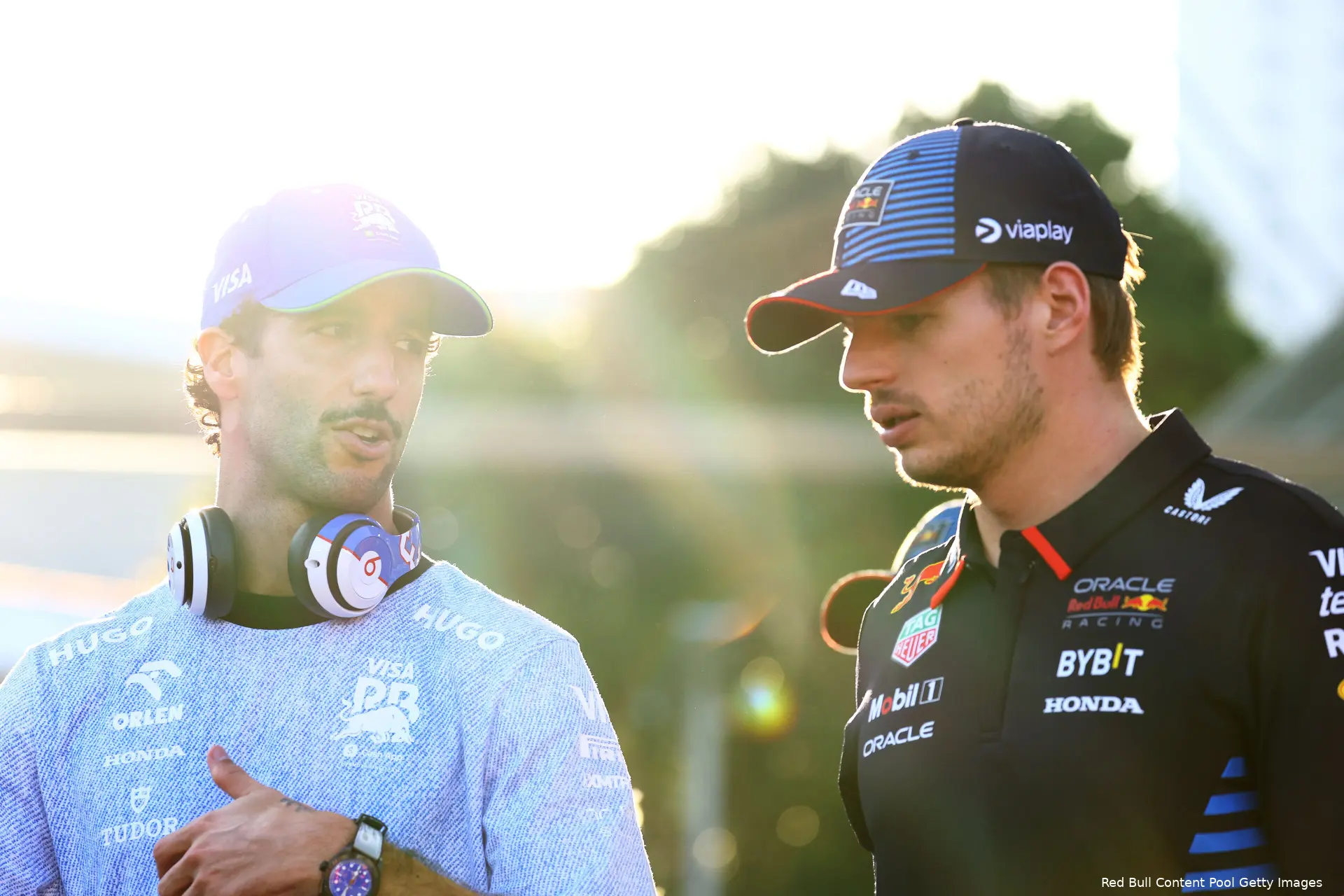 red bull racing max verstappen daniel ricciardo visa cash app rb singapore gp zondag 2024