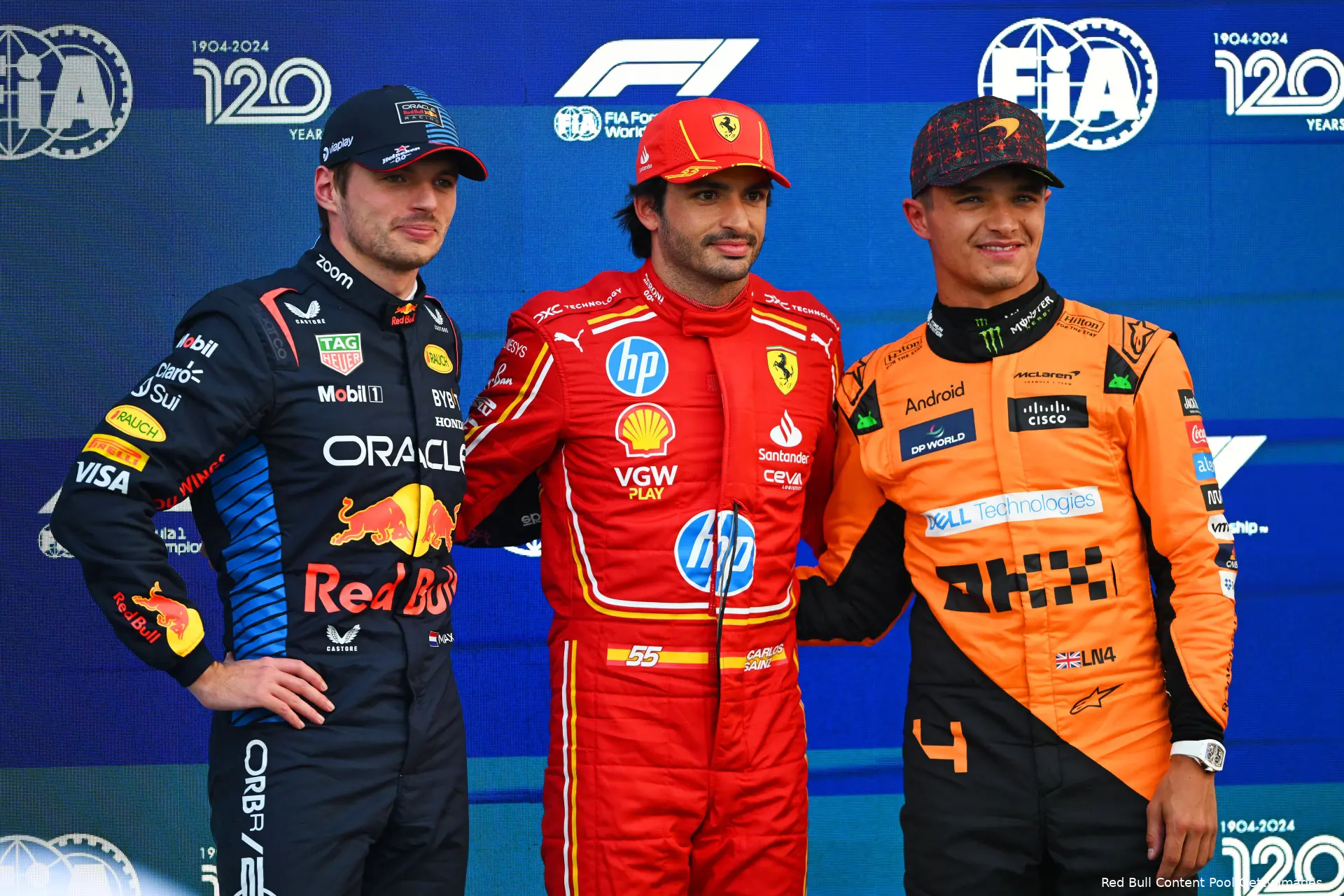 max verstappen carlos sainz lando norris top3 kwalificatie mexico