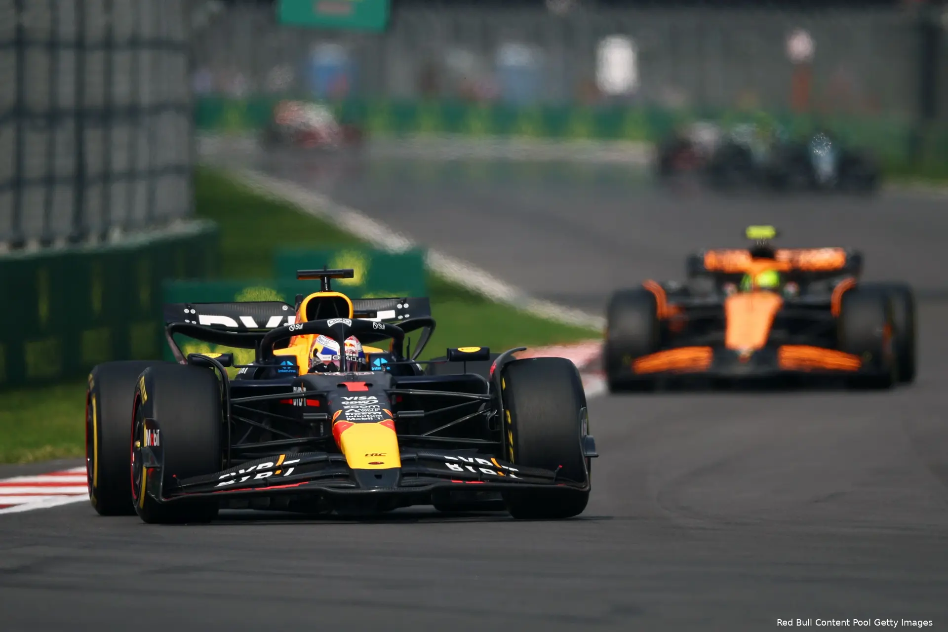 max verstappen lando norris mexico race 2024