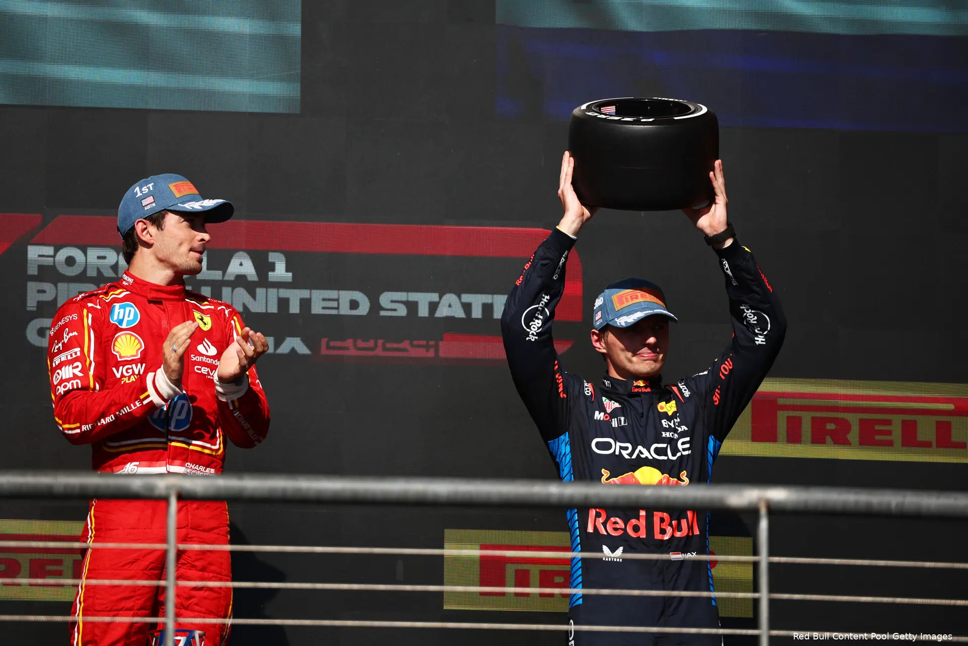 max verstappen red bull racing gp verenigde staten 2024 2ferrari charles leclerc