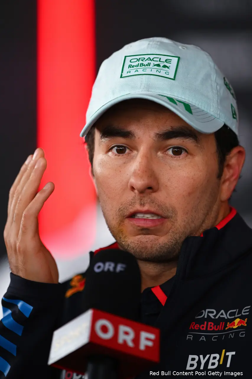 sergio perez rb20 redbullracing gp mexico 2024