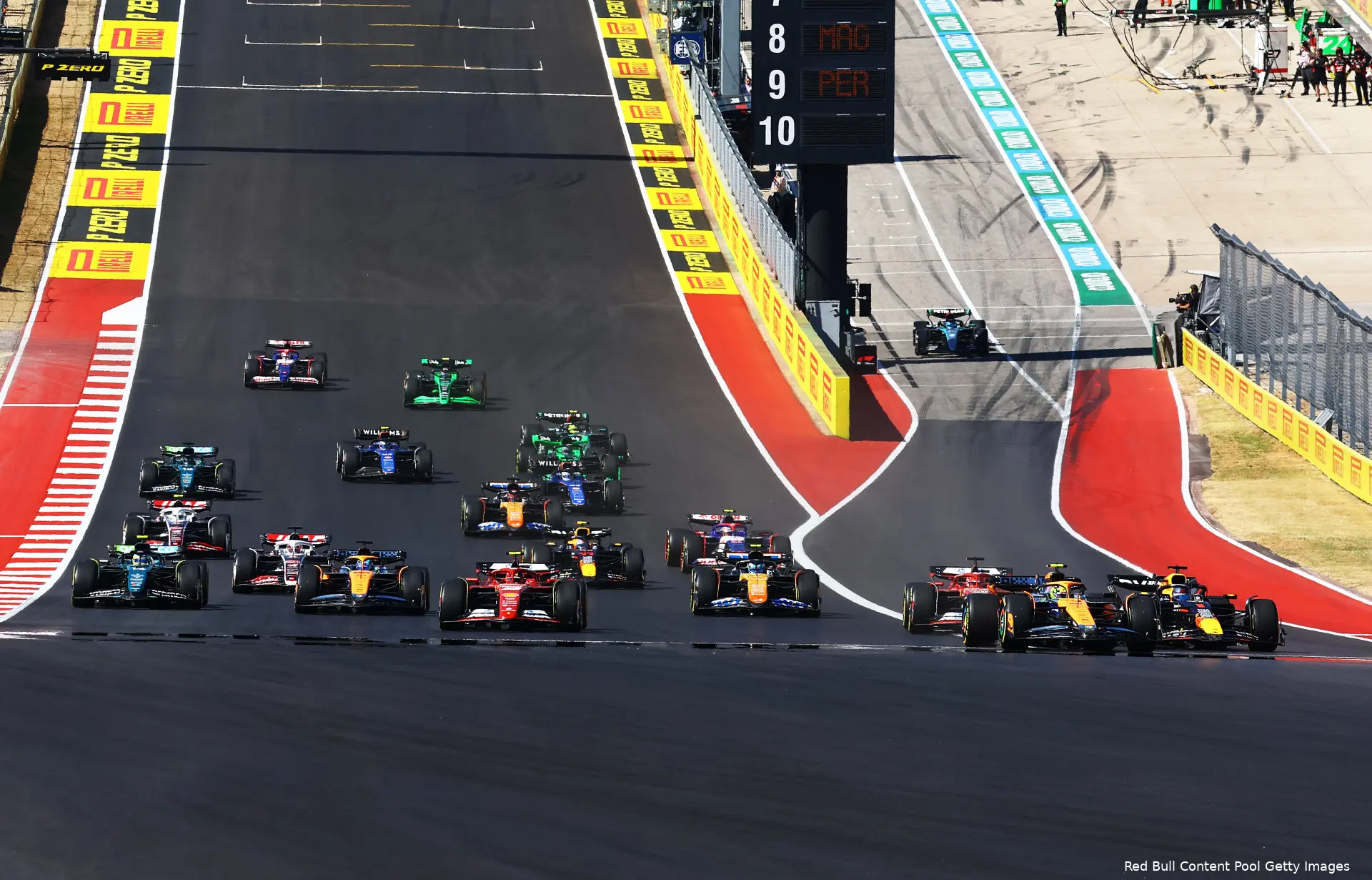 start max verstappen lando norris charles leclerc vs usa 2024 15