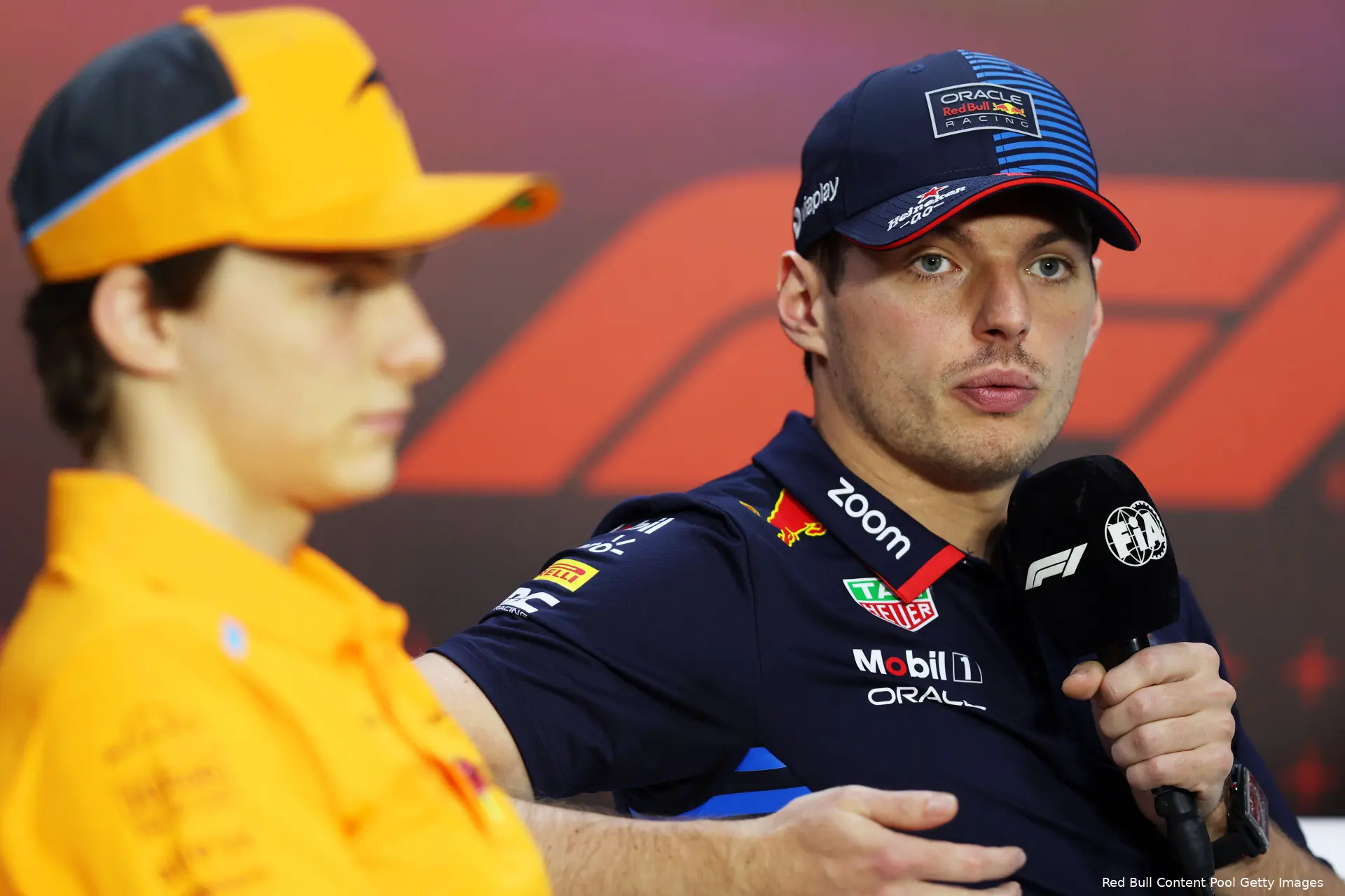 oscar piastri max verstappen yuki tsunoda persconferentie brazilie 2024