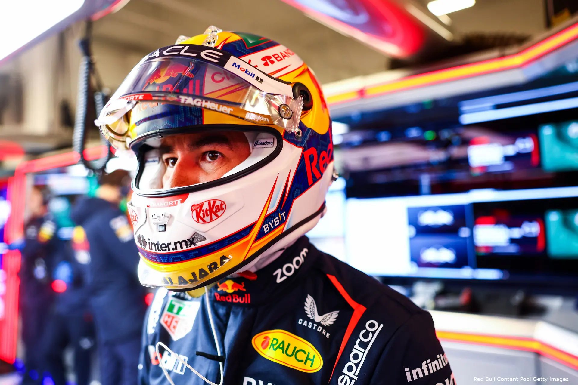 sergio perez helm las vegas 2024 13