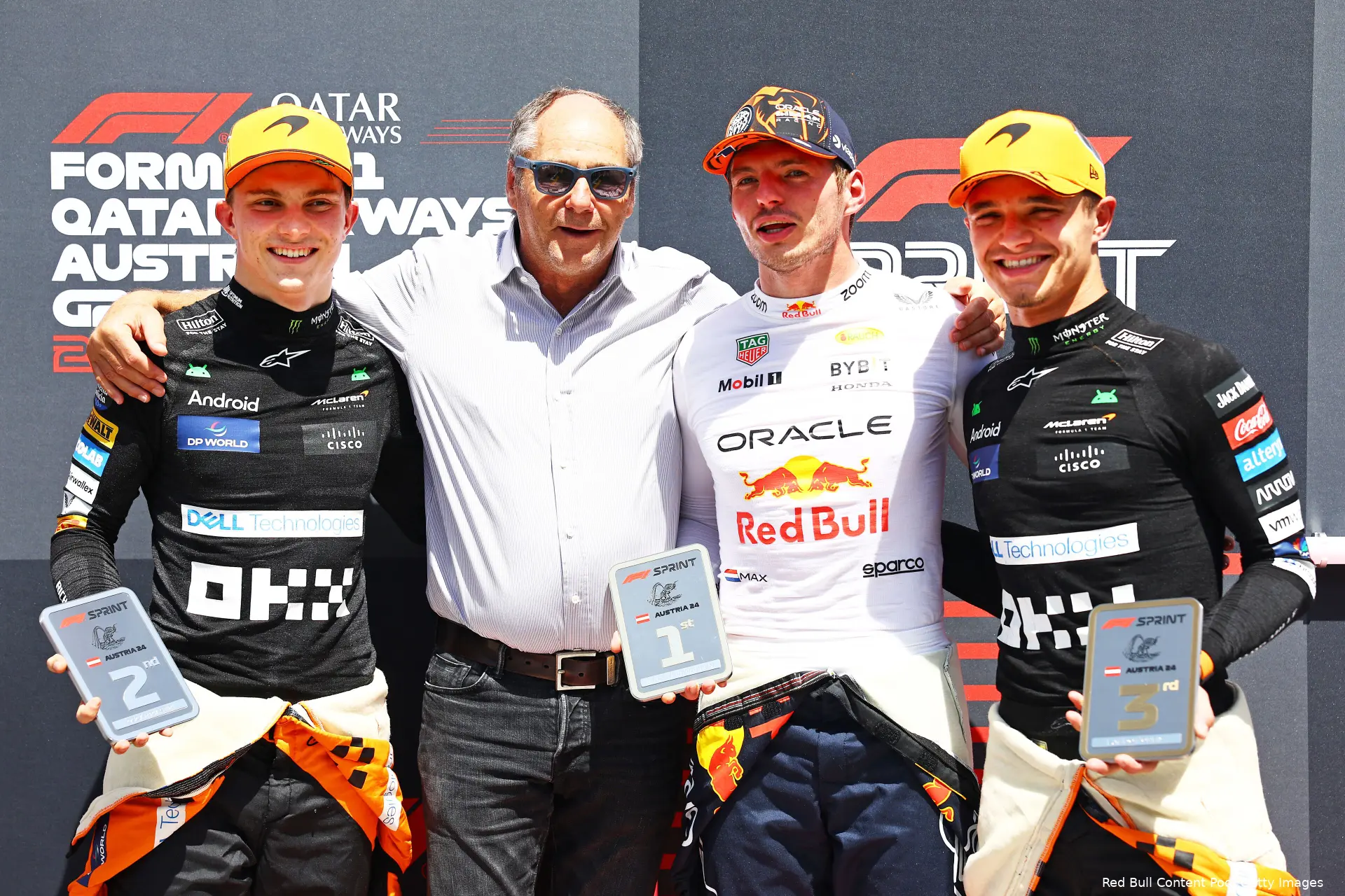 gerhard berger max verstappen oostenrijk 2024 1 lando norris oscar piastri