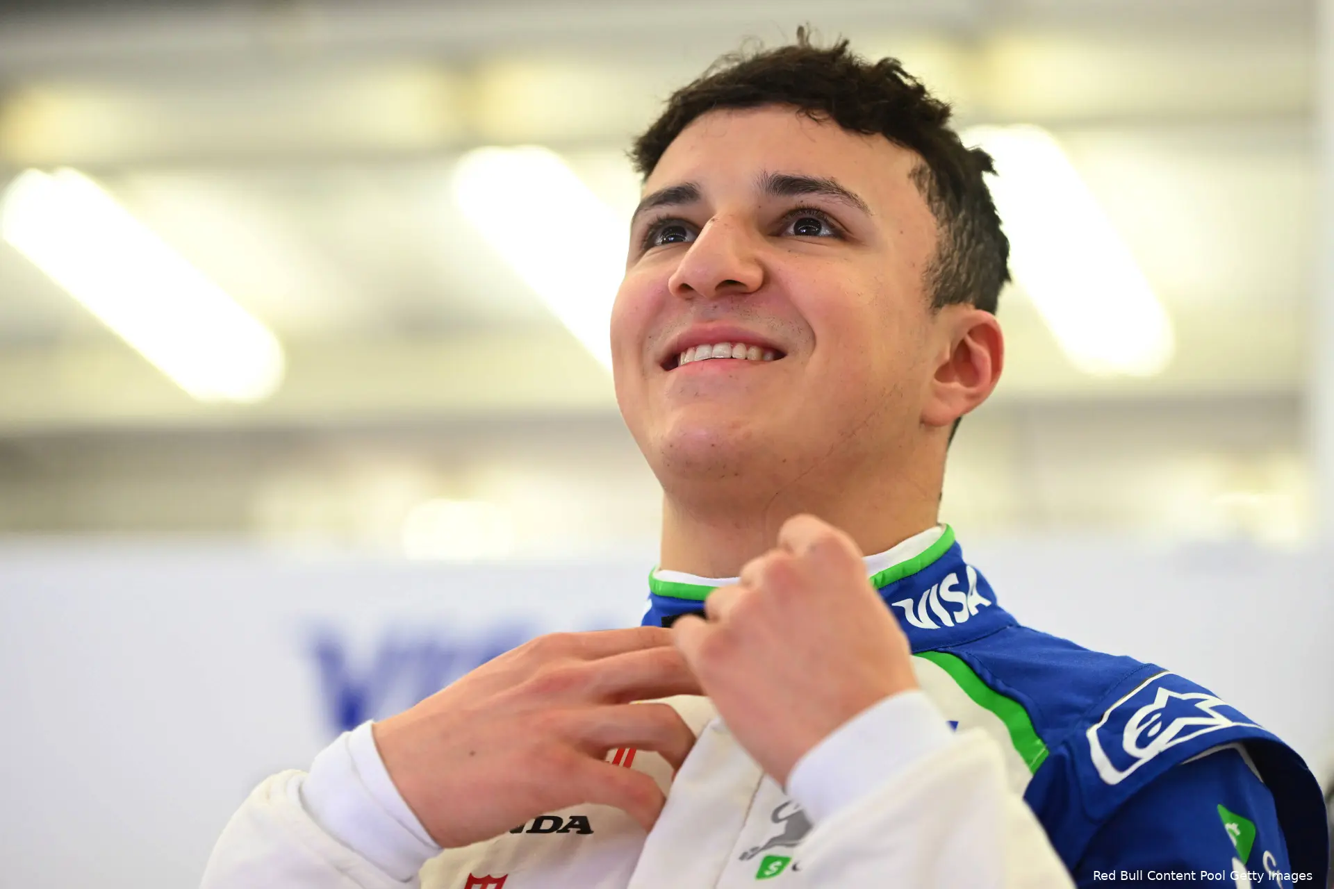 isack hadjar testdagen bahrein vcarb racingbulls 2025