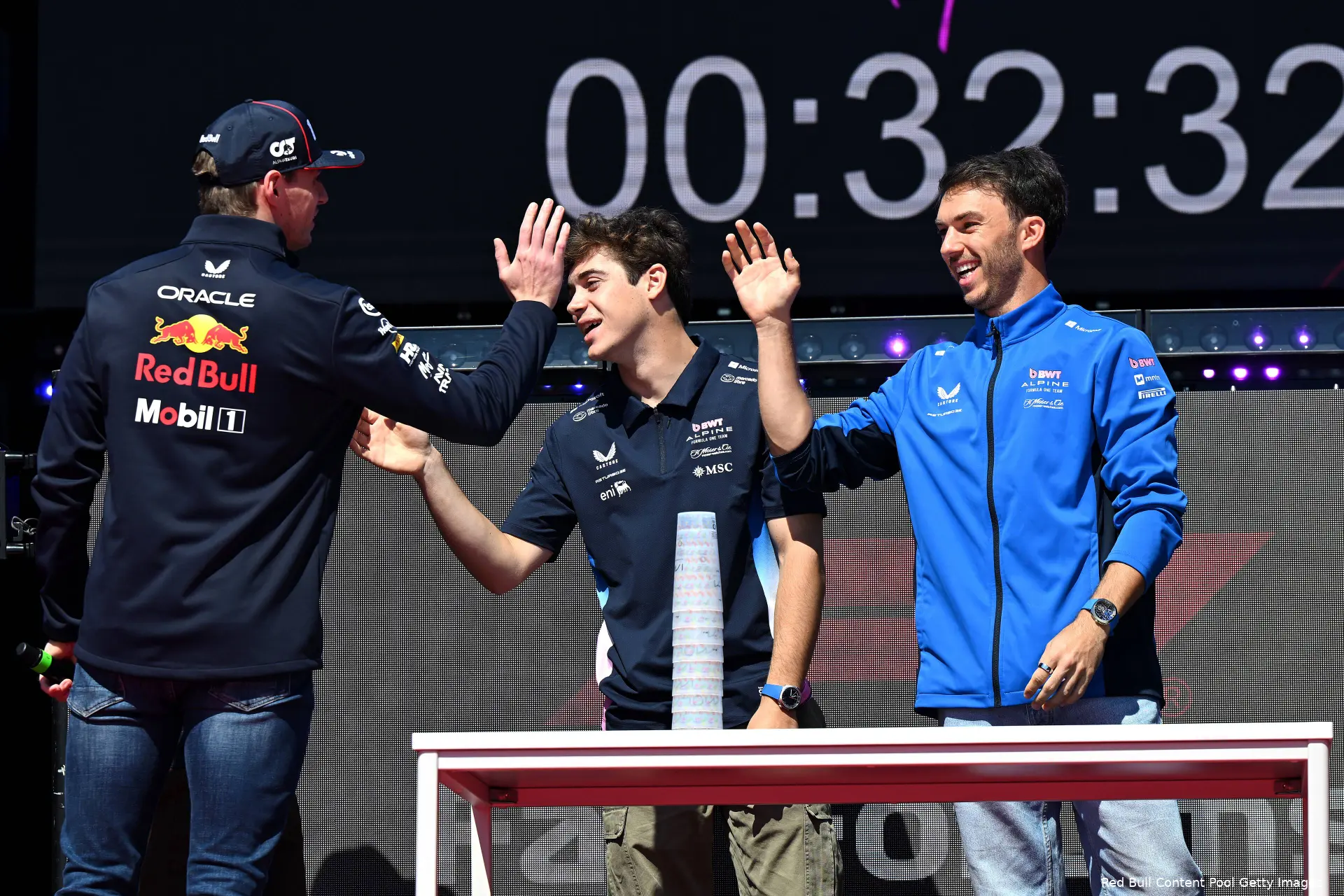 red bull racing yuki tsunoda max verstappen alpine franco colapinto pierre gasly gp emilia romagna imola 2025 zaterdag 7