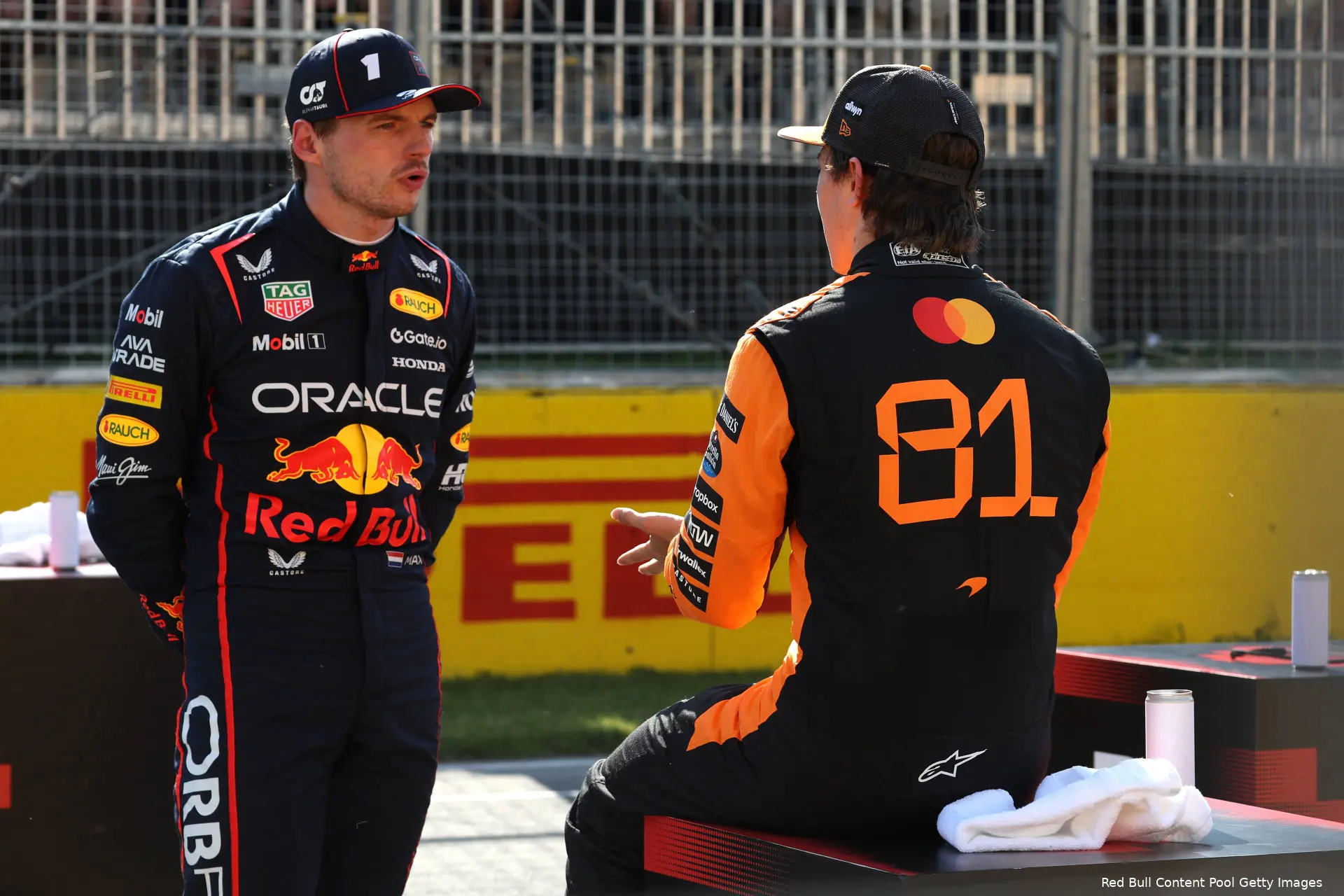 max verstappen red bull racing oscar piastri mclaren gp canada zaterdag 2025