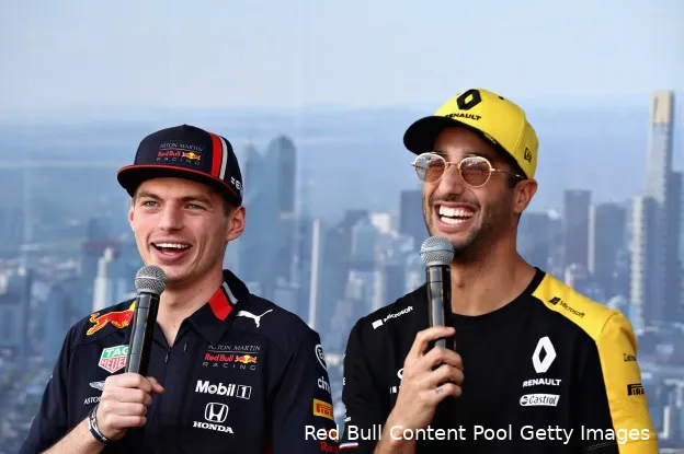 Daniel Ricciardo Max Verstappen