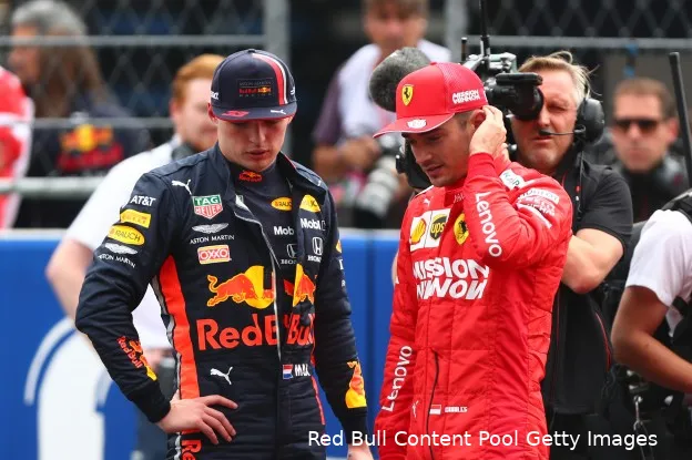 Verstappen Leclerc