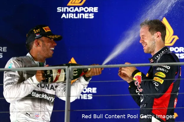Lewis Hamilton Sebastian Vettel
