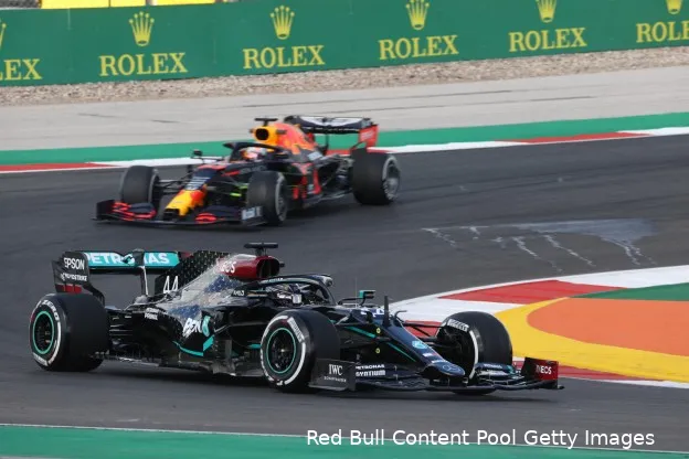 Lewis Hamilton Max Verstappen Portimao