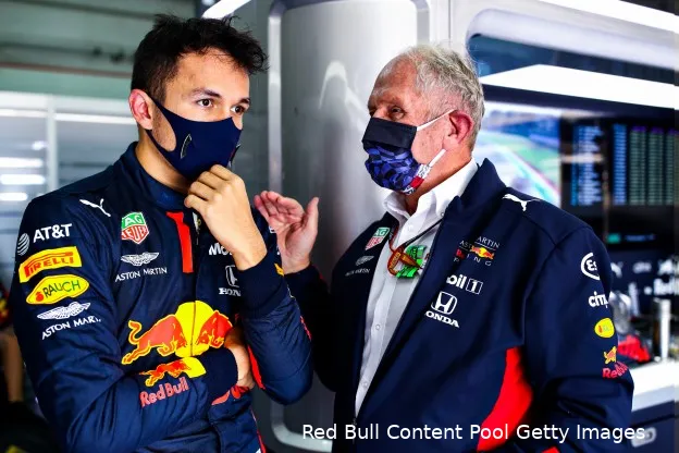 Helmut Marko Alexander Albon