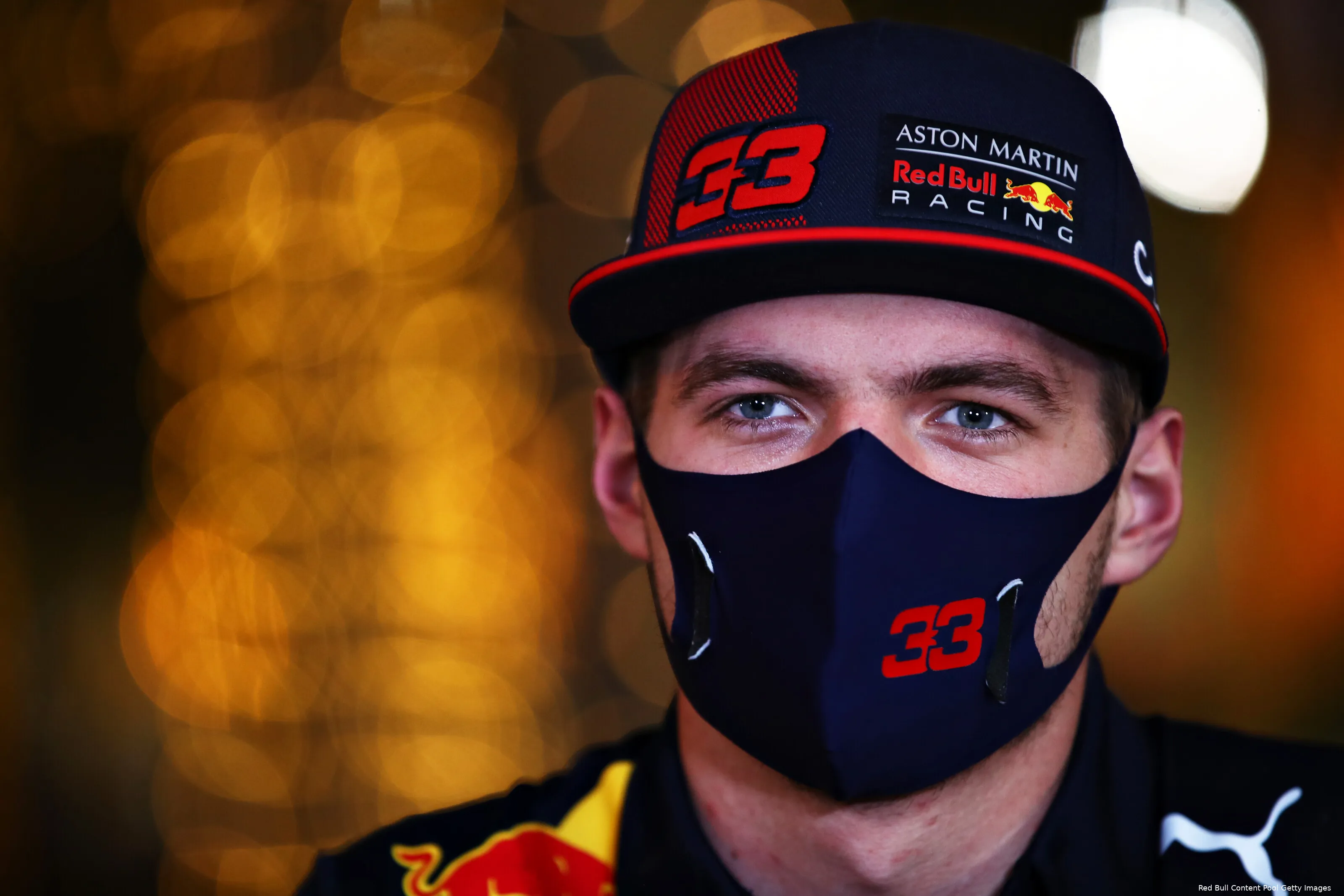 Verstappen in Bahrein 2020