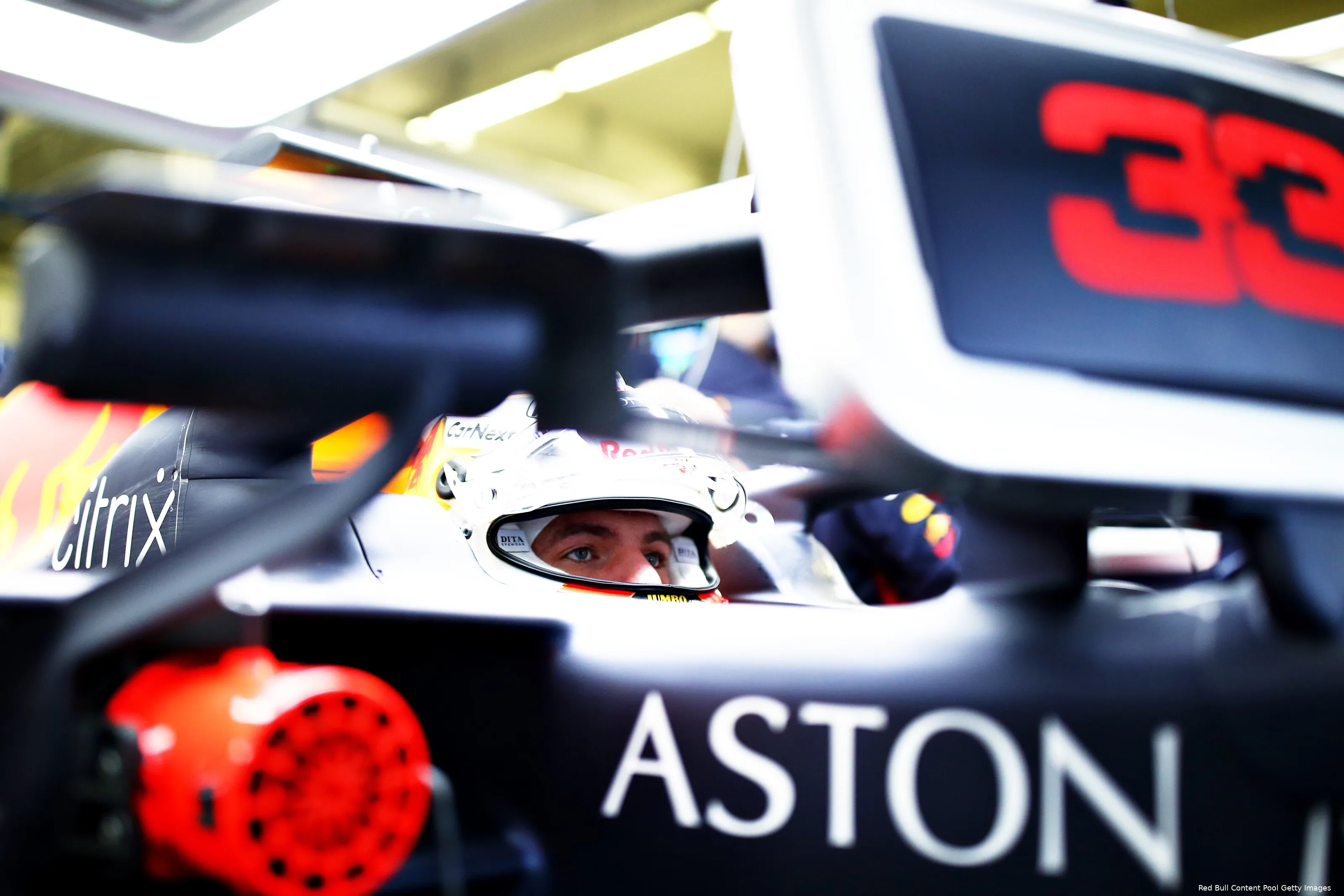 Verstappen scherm Turkije 2020