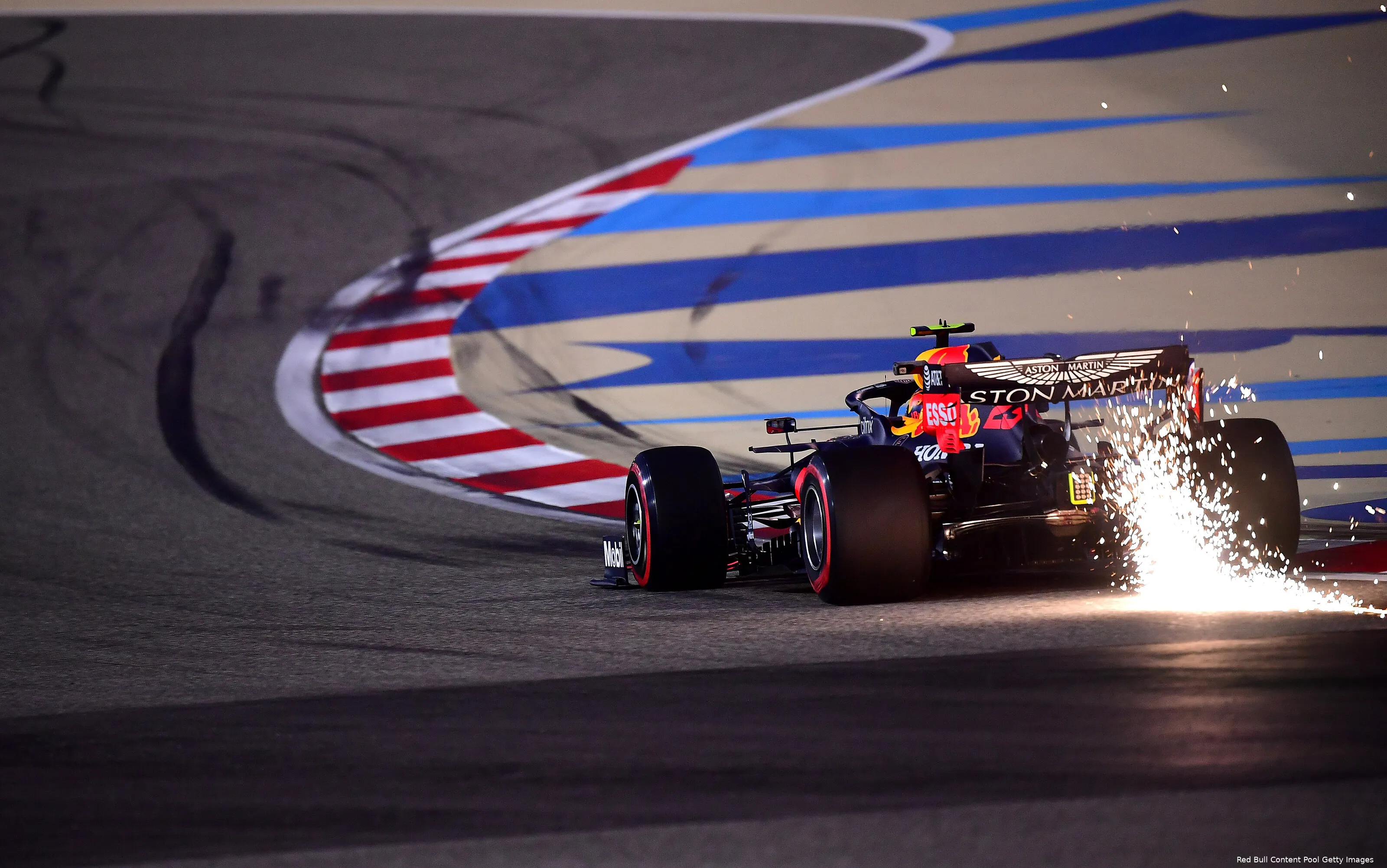 Alexander Albon VT1 Red Bull Sakhir