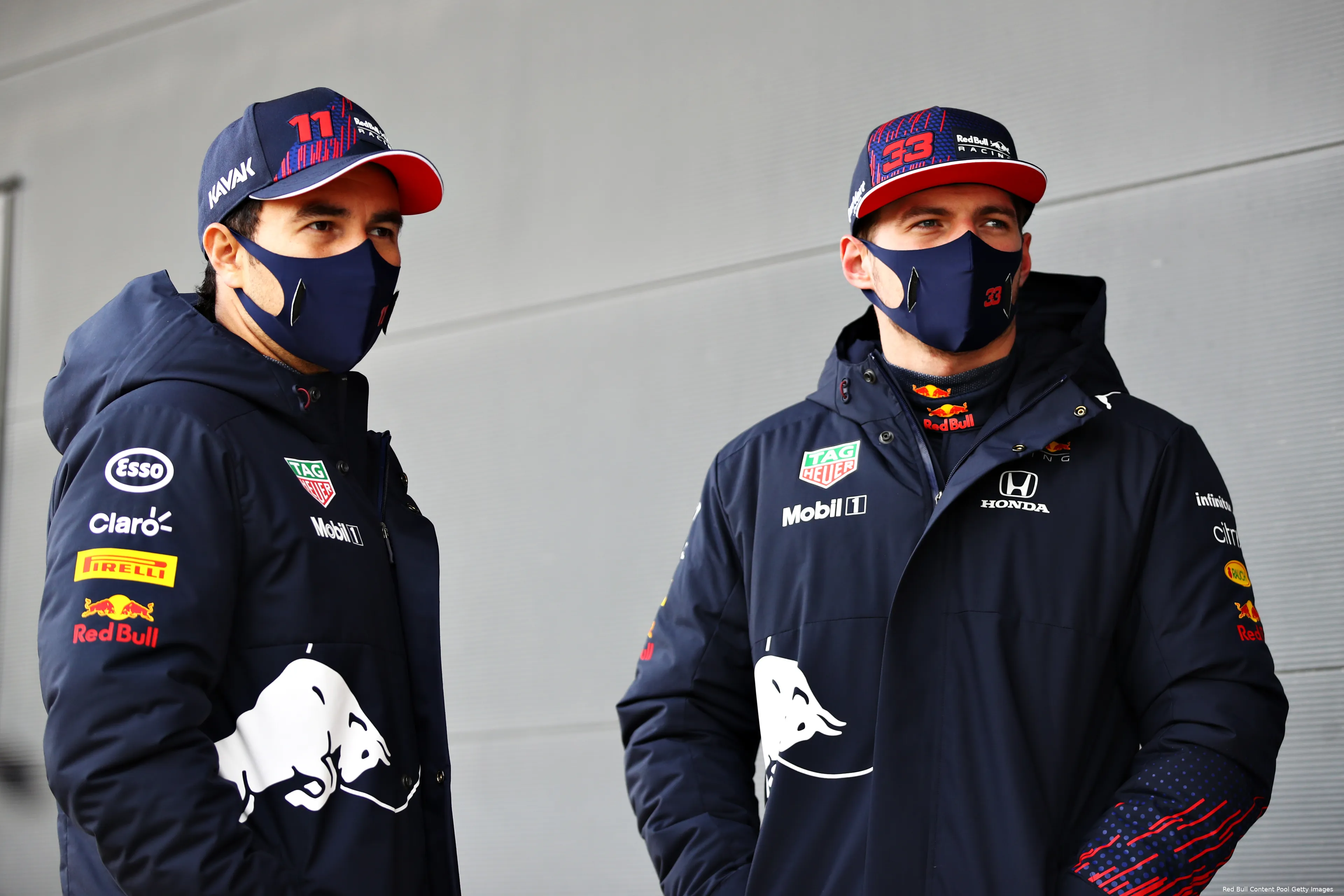 Sergio Perez Max Verstappen