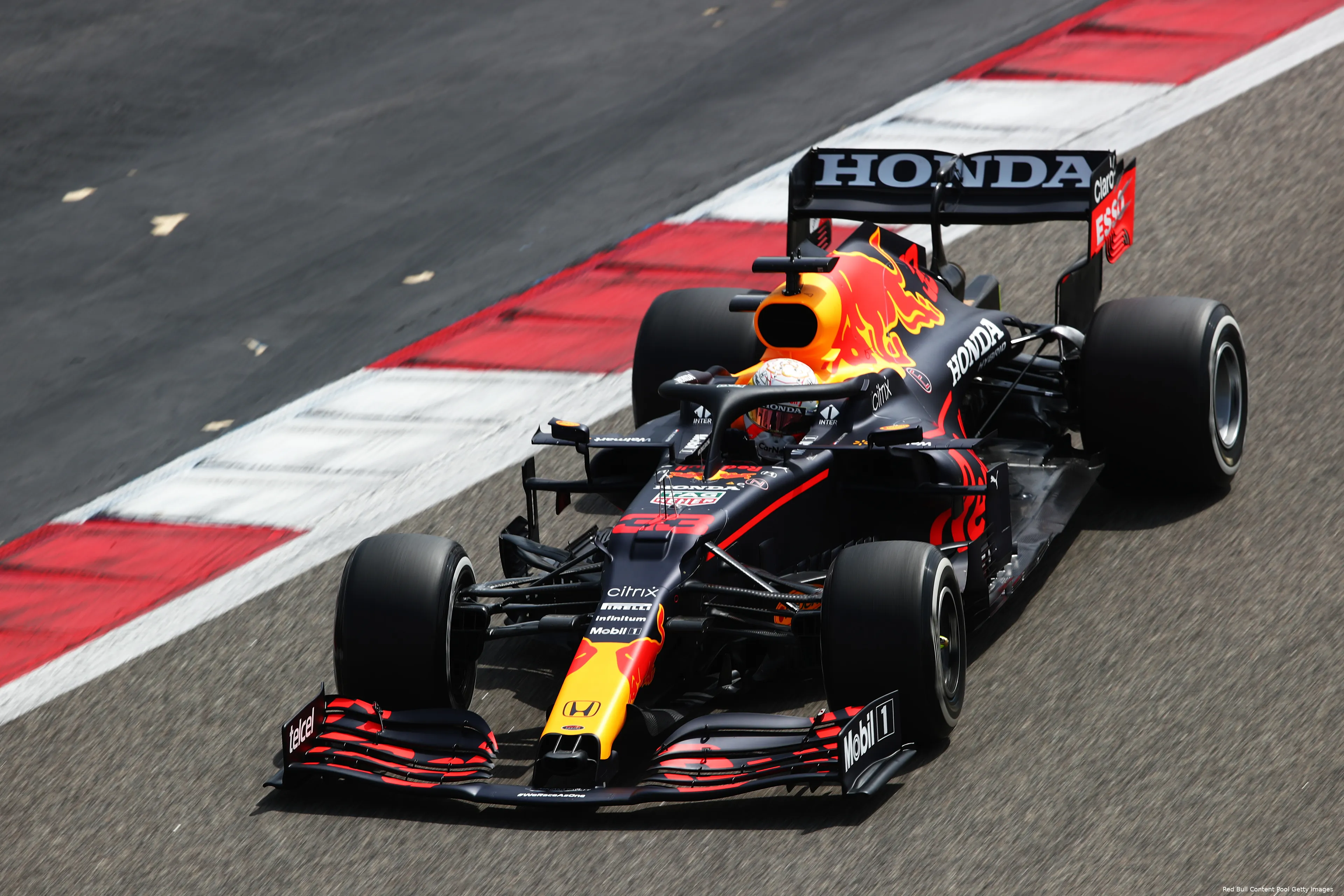 Bahrein wintertest Max Verstaappen RB16B