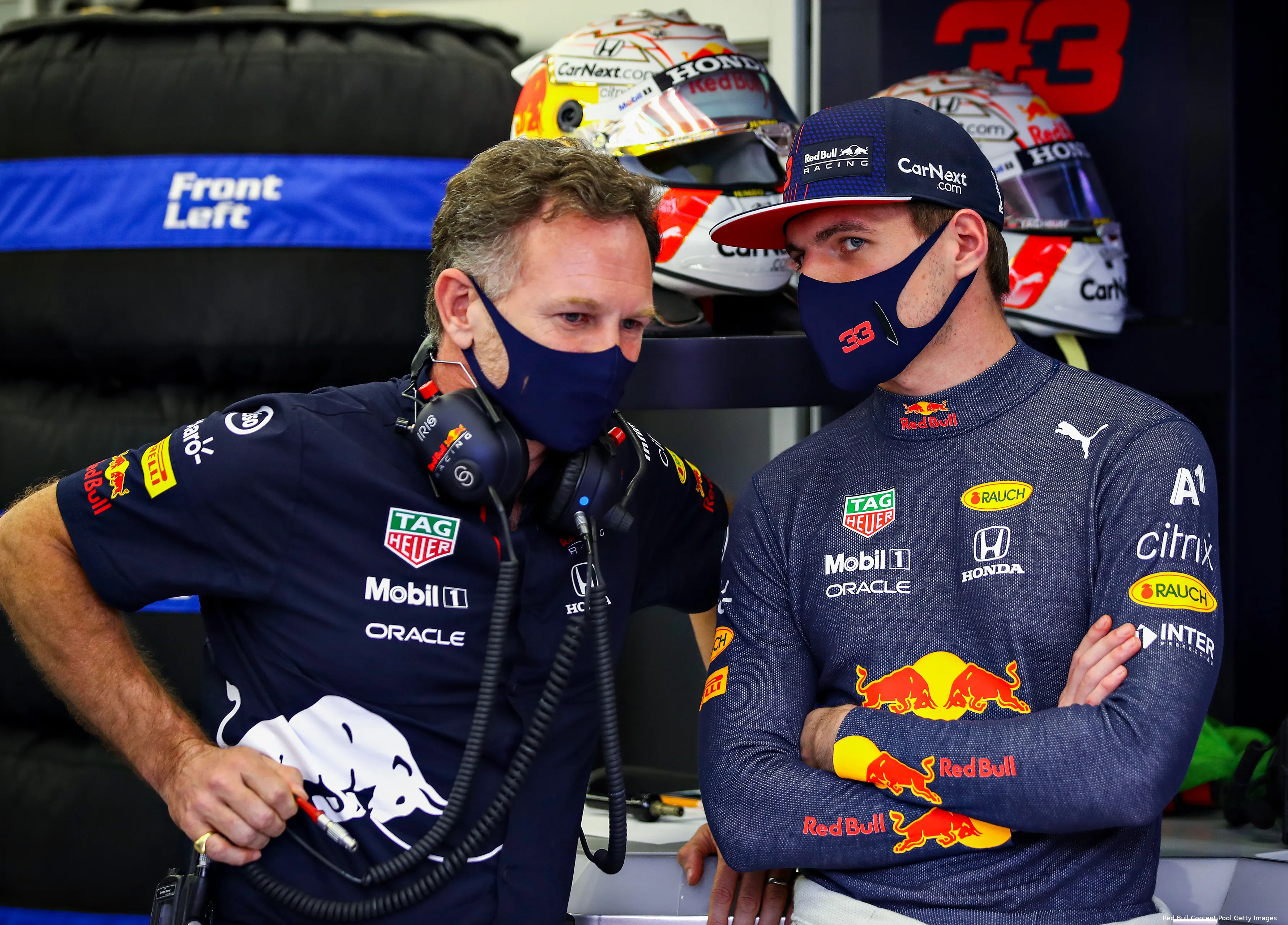 Christian Horner Max Verstappen