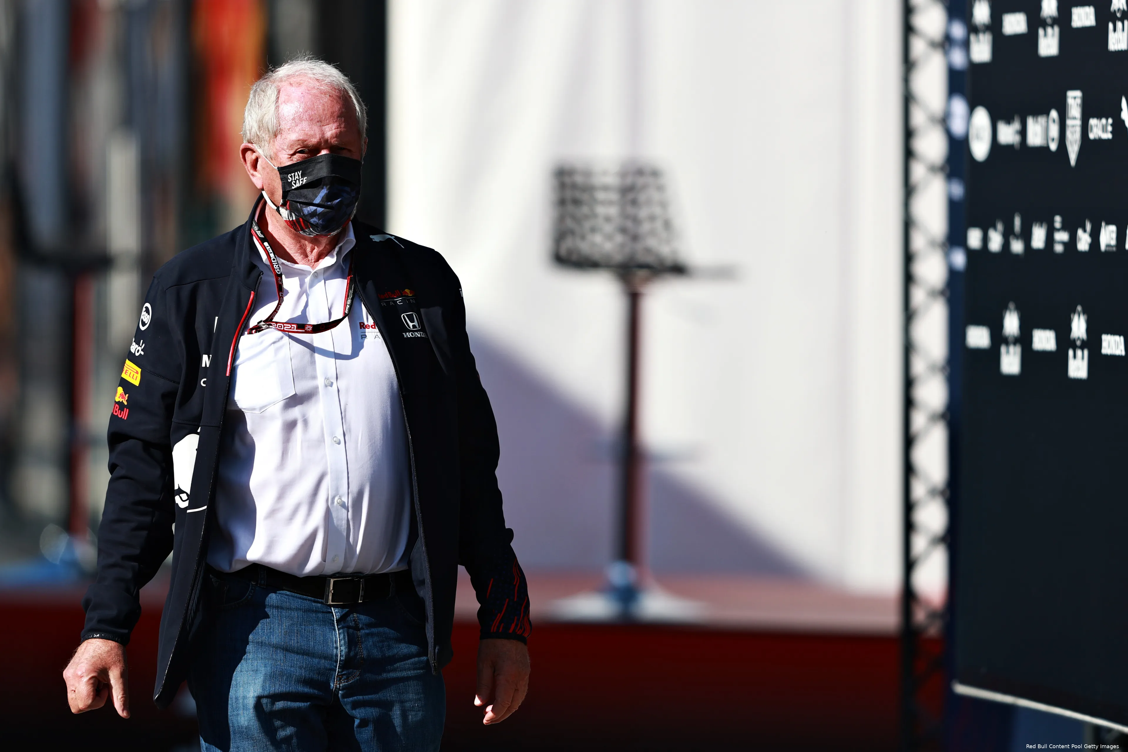 Helmut Marko Red Bull Spanje