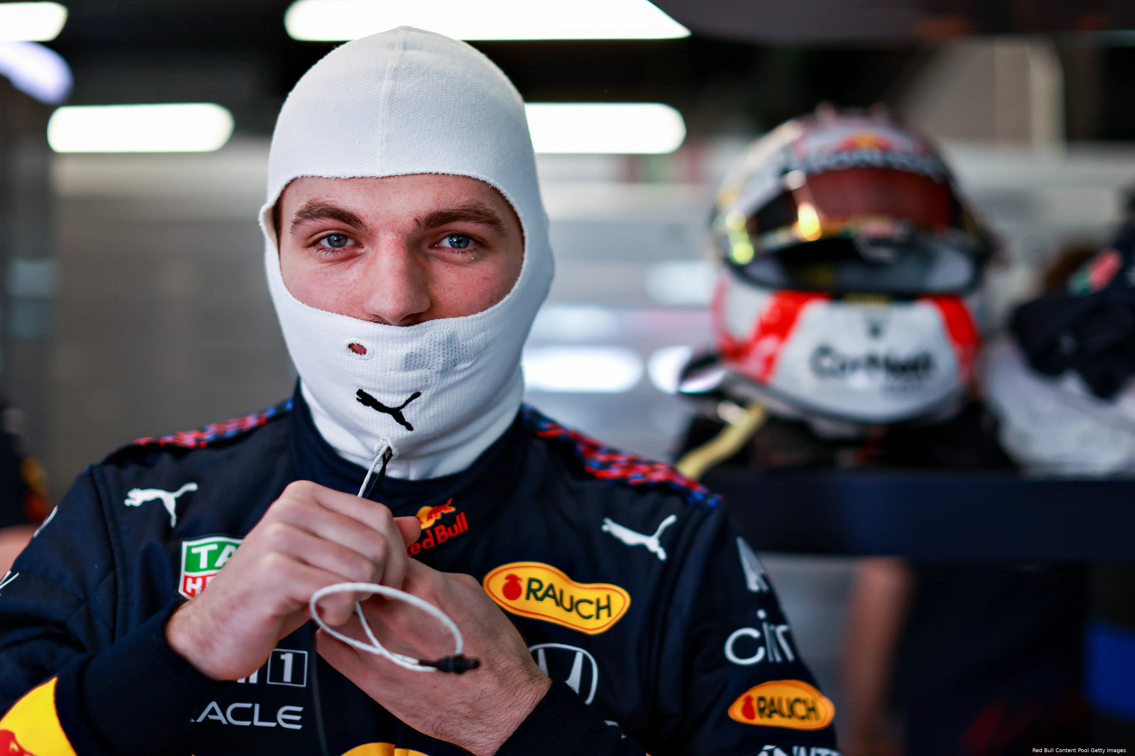Max Verstappen balaclava camera