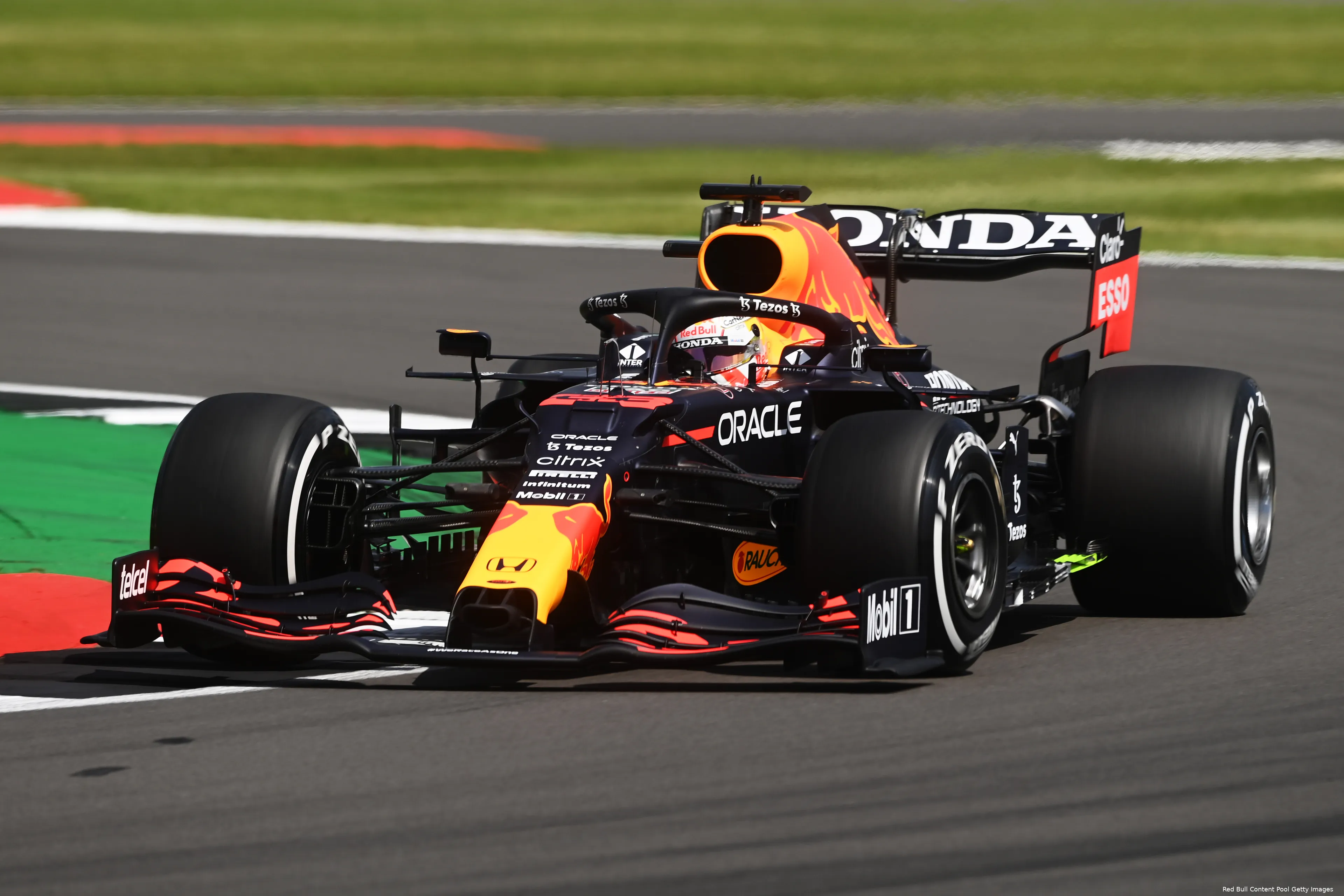 Max Verstappen RB16B Red Bull Silverstone