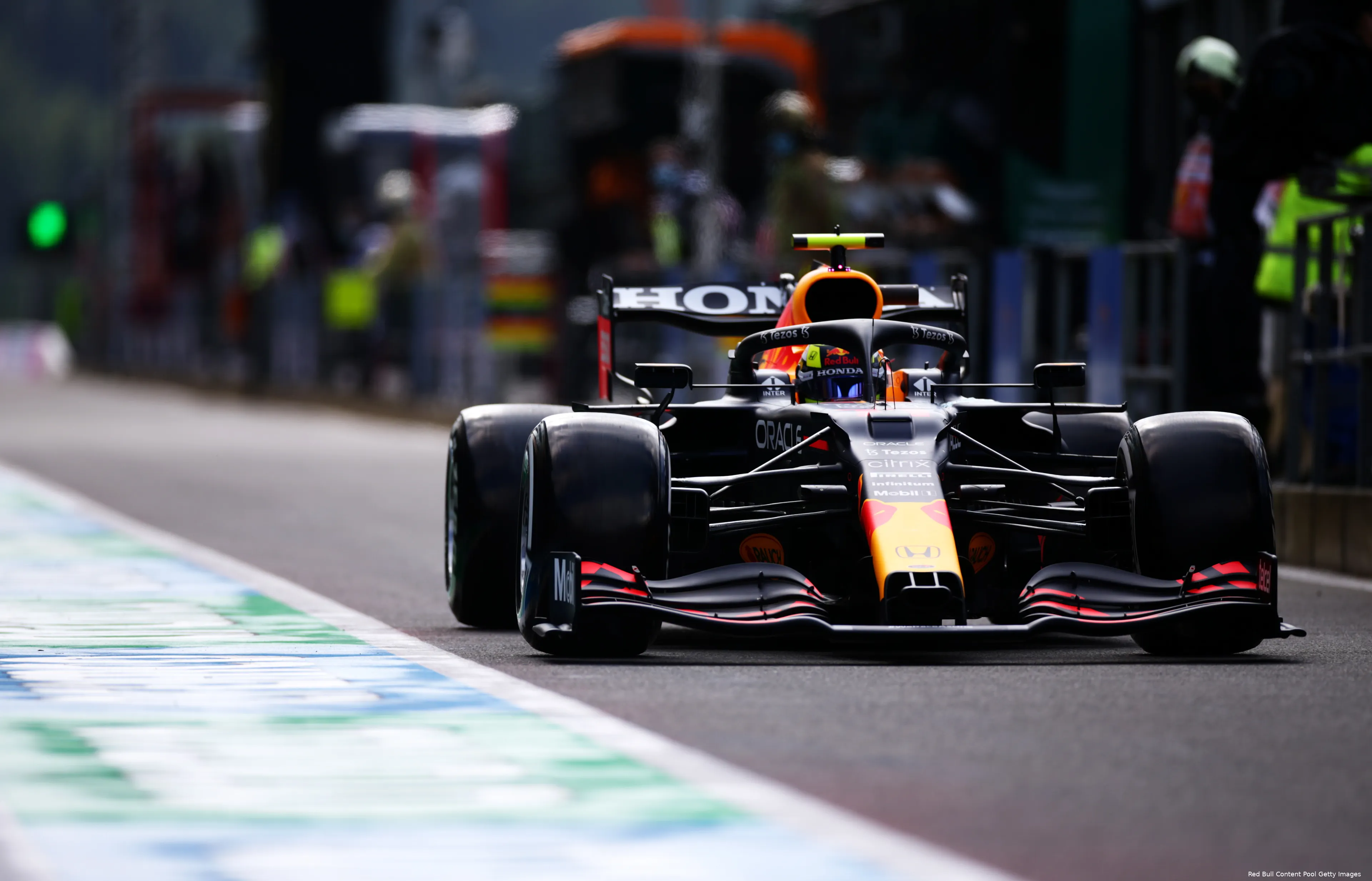 Sergio Pérez RB16B Red Bull België