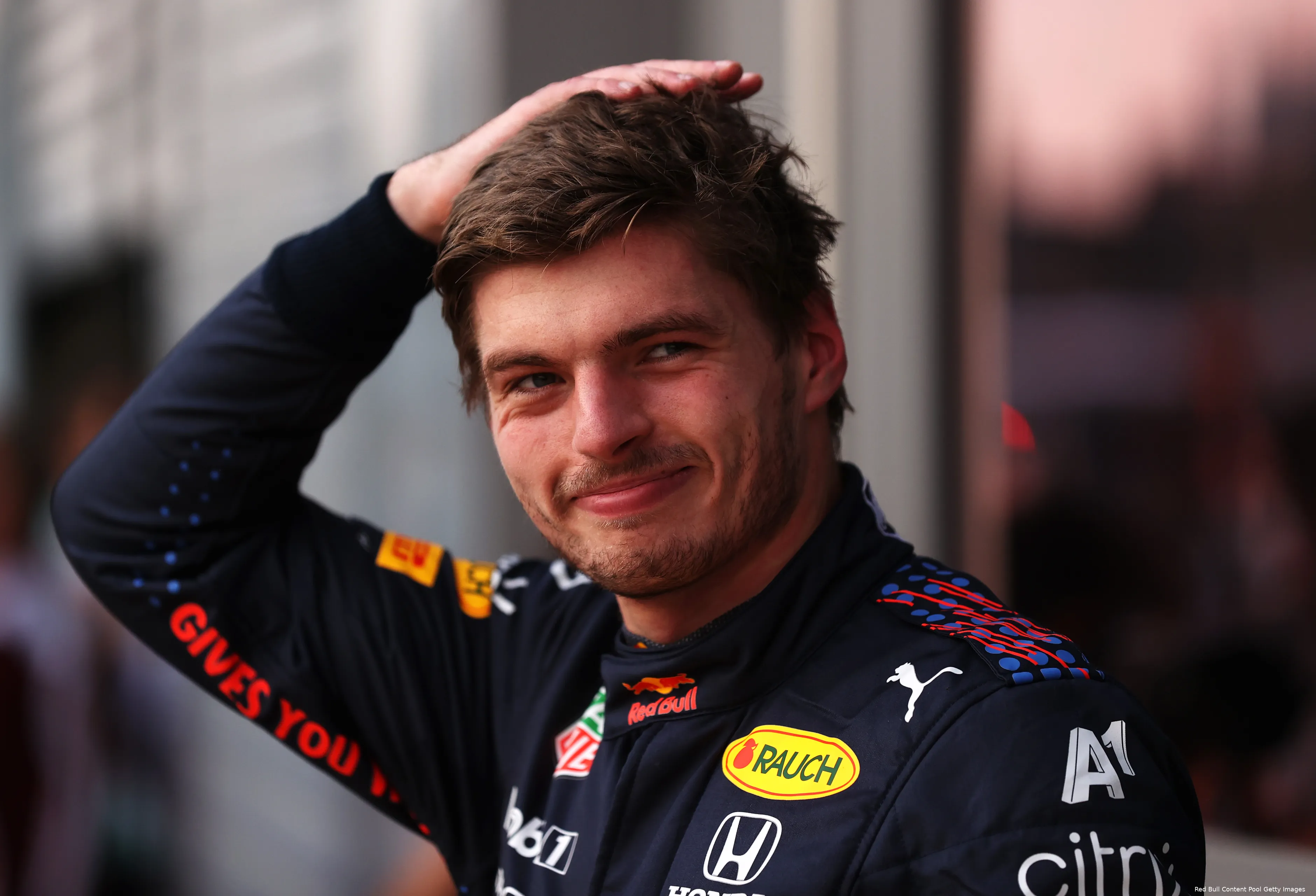 max verstappen lach maf grap italie