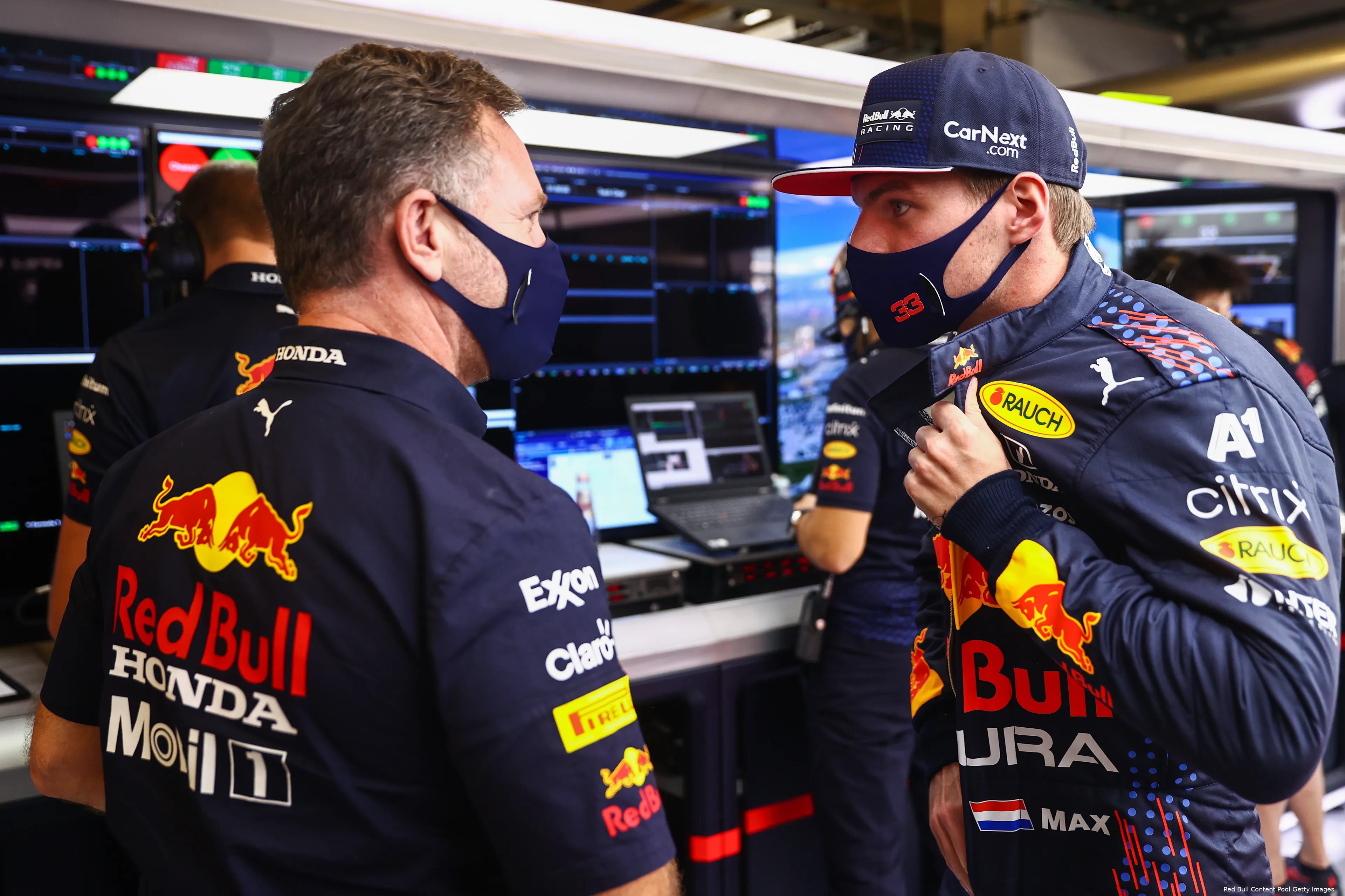 Christian Horner Max Verstappen