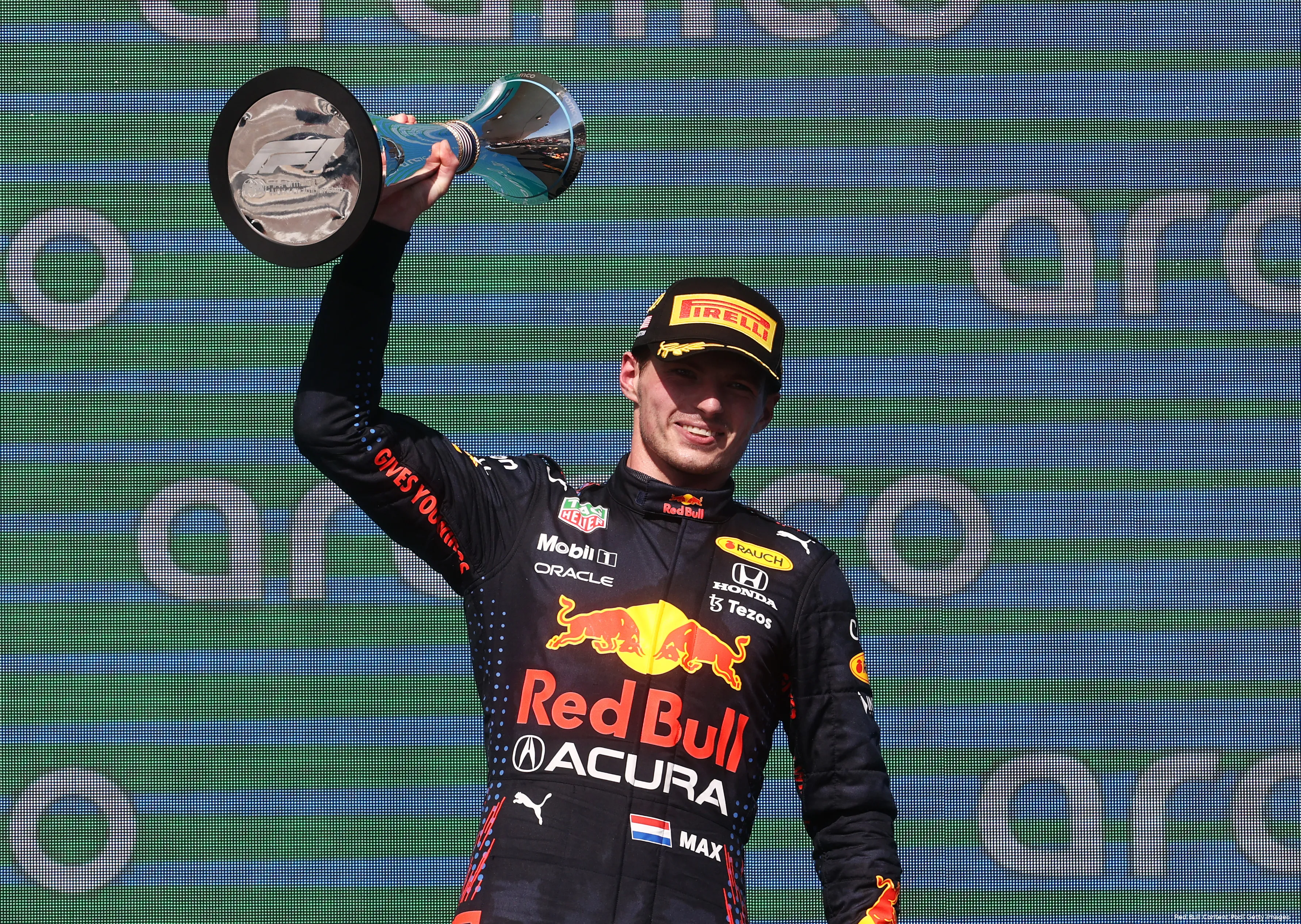 Verstappen beker GP Amerika 2021